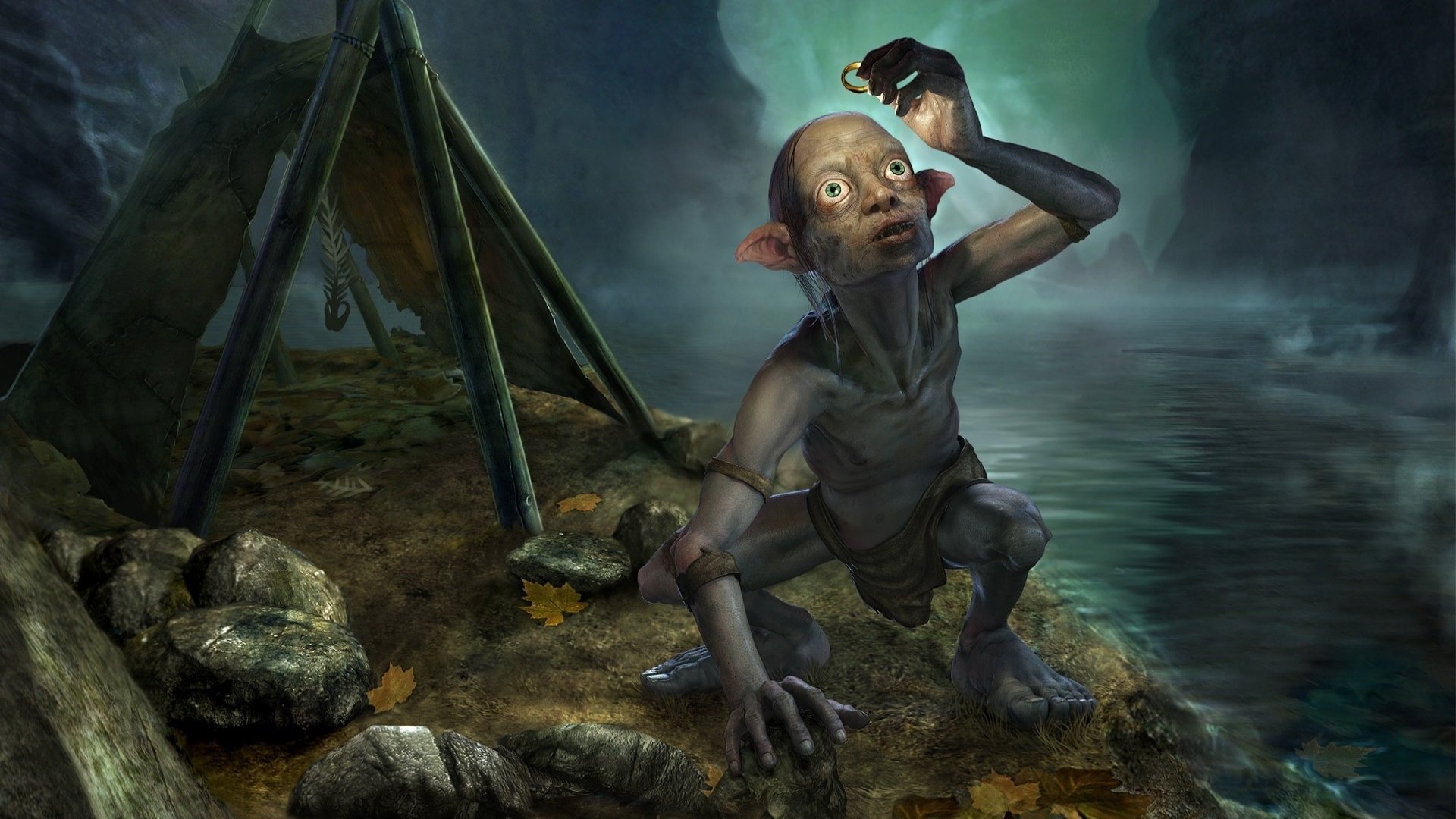 游戏,插画,CG图,指环王