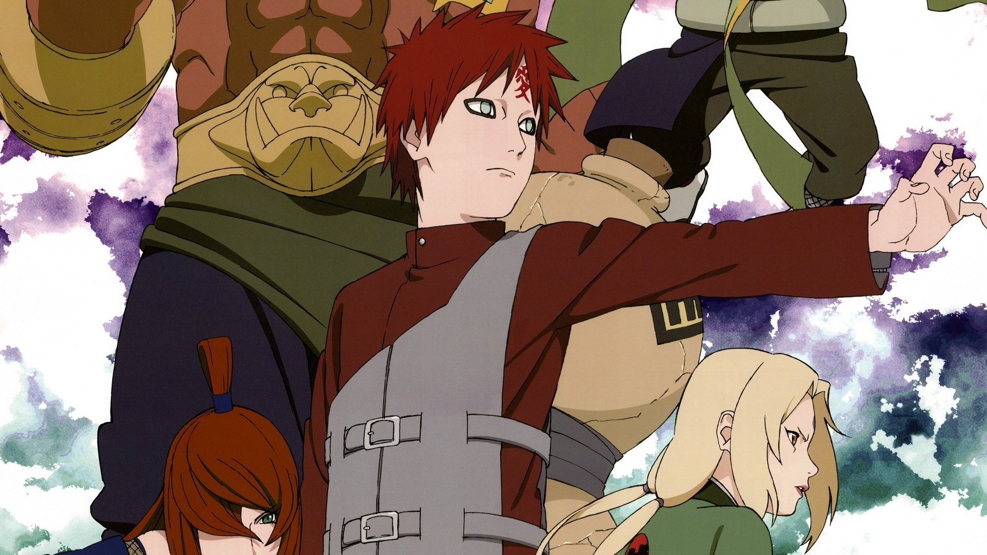 动漫,经典动漫,火影忍者,我爱罗,沙影,儿童桌面专用