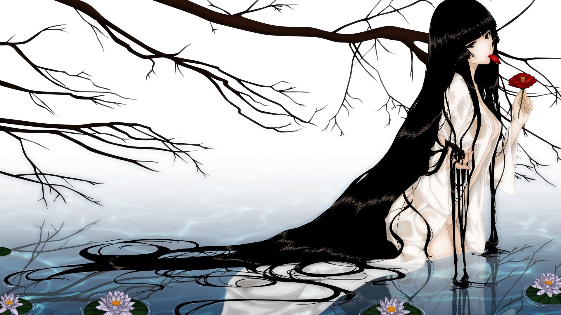 动漫,动漫少女,插画,儿童桌面专用