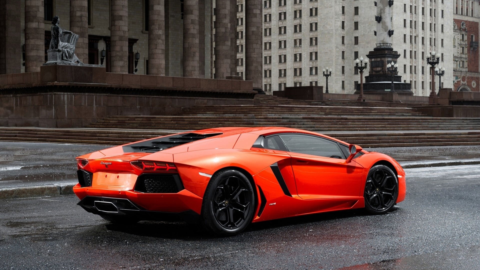 汽车,超跑,兰博基尼,lp700-4,橙色,儿童桌面专用