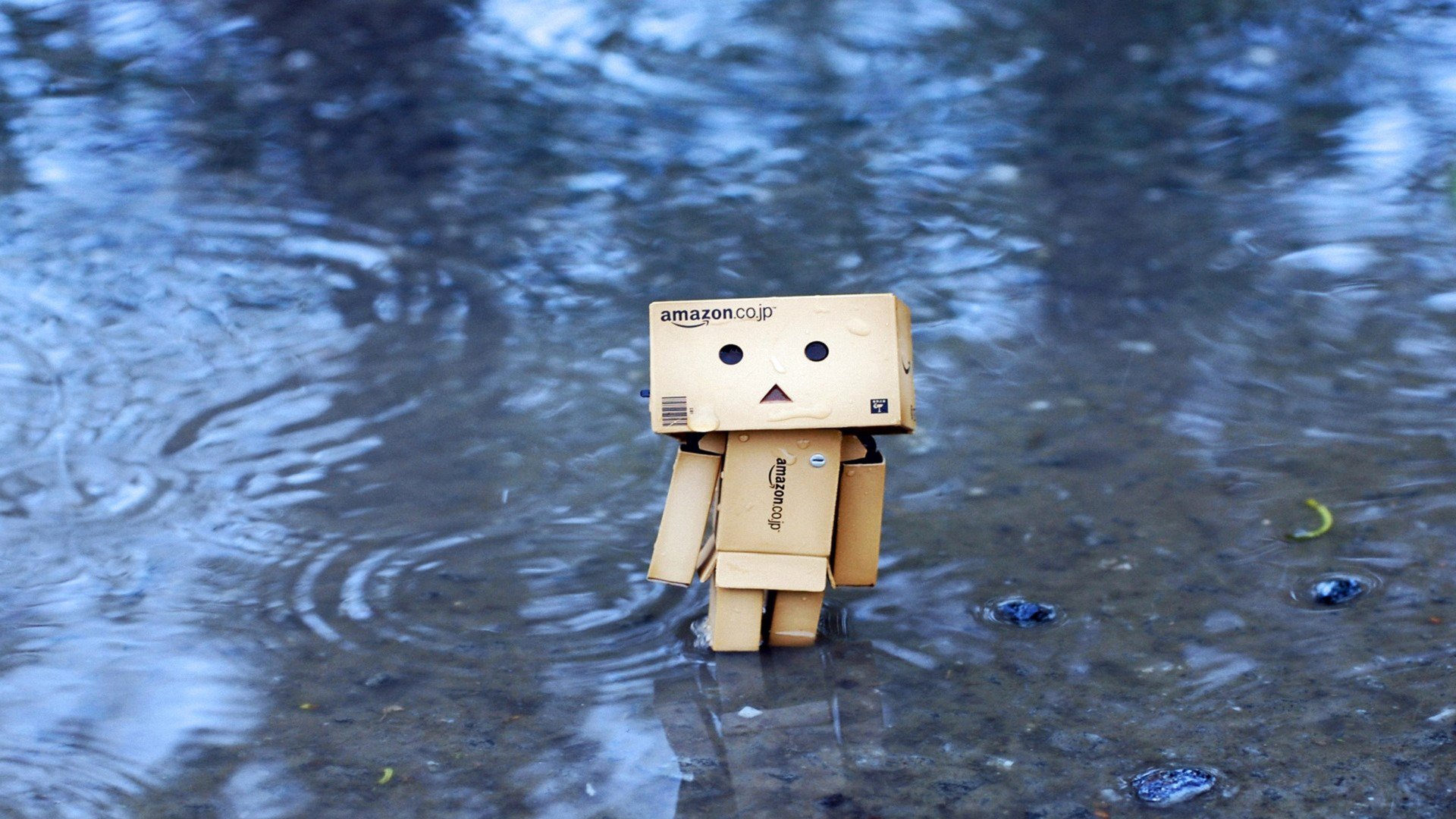 小清新,温馨一刻,纸箱人,2月11日,儿童桌面专用