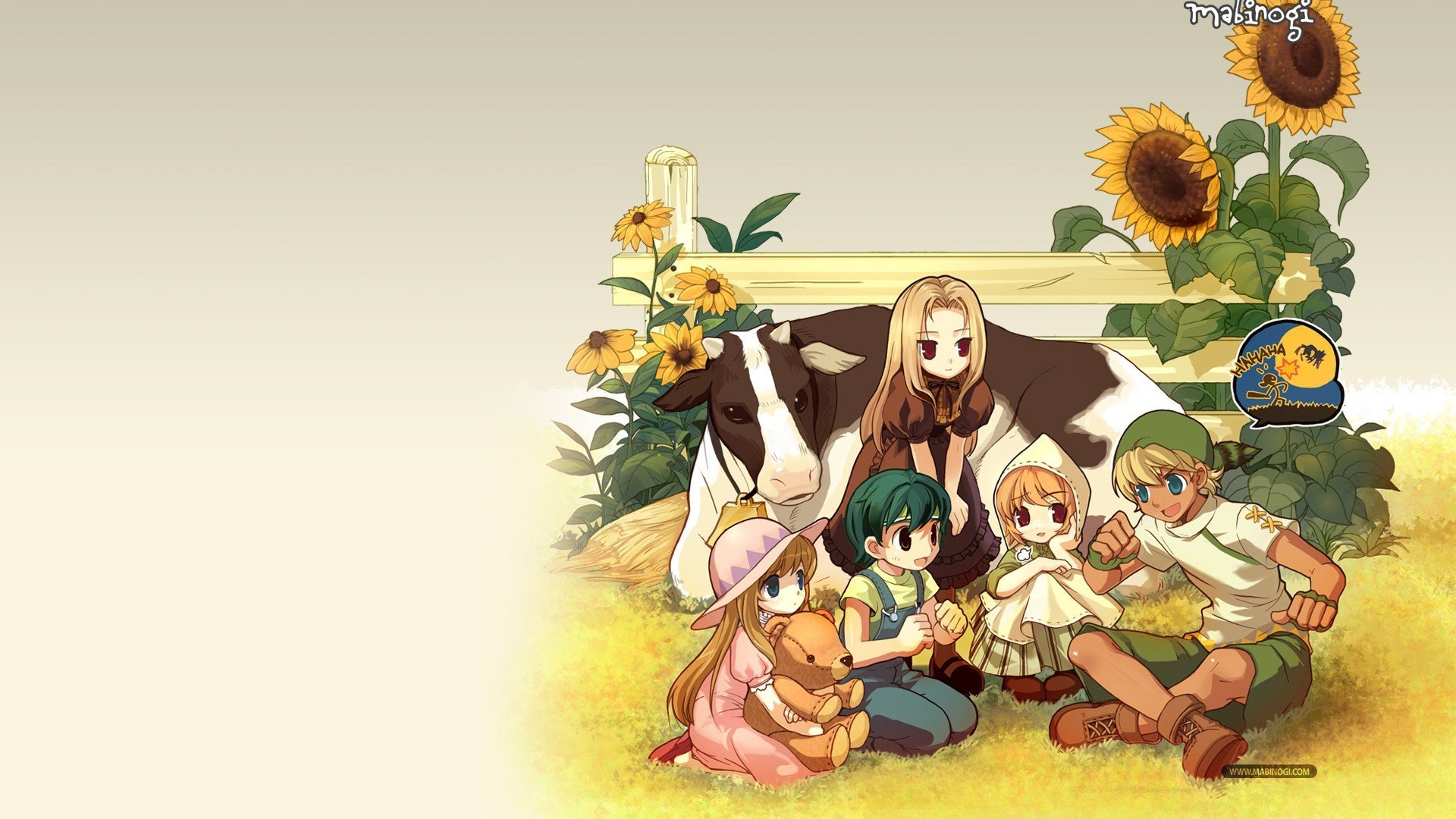 动漫,插画,卡通,童年时光,洛奇,聚会围观,儿童桌面专用