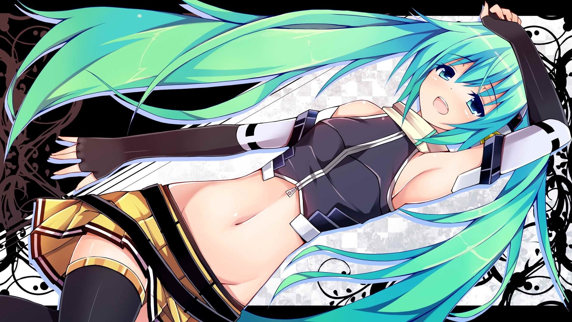 动漫,动漫少女,初音