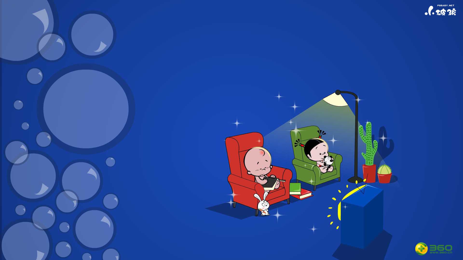 动漫,插画,卡通,小破孩,可爱,儿童桌面专用