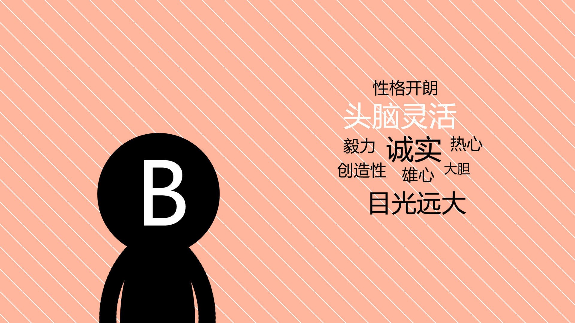 炫酷,设计,趣味,血型,2月21日,儿童桌面专用