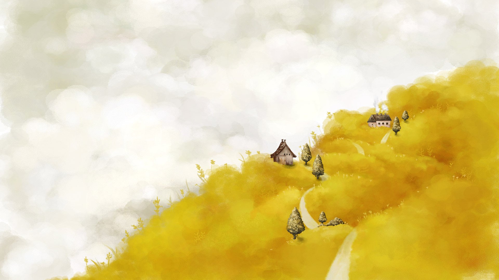 小清新,舒缓压力,手绘,2月22日,儿童桌面专用