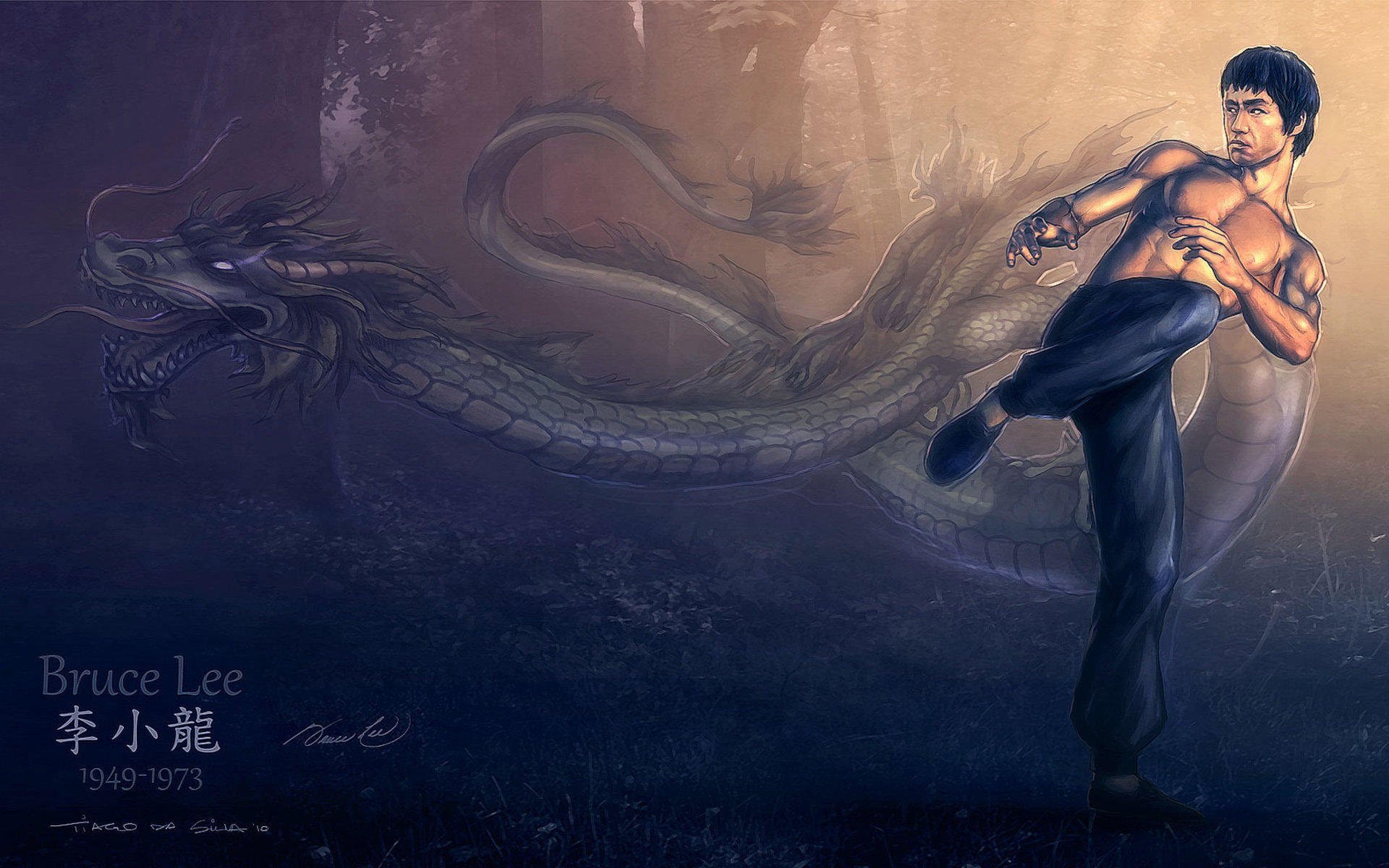 炫酷,设计,手绘,李小龙,2月16日,儿童桌面专用