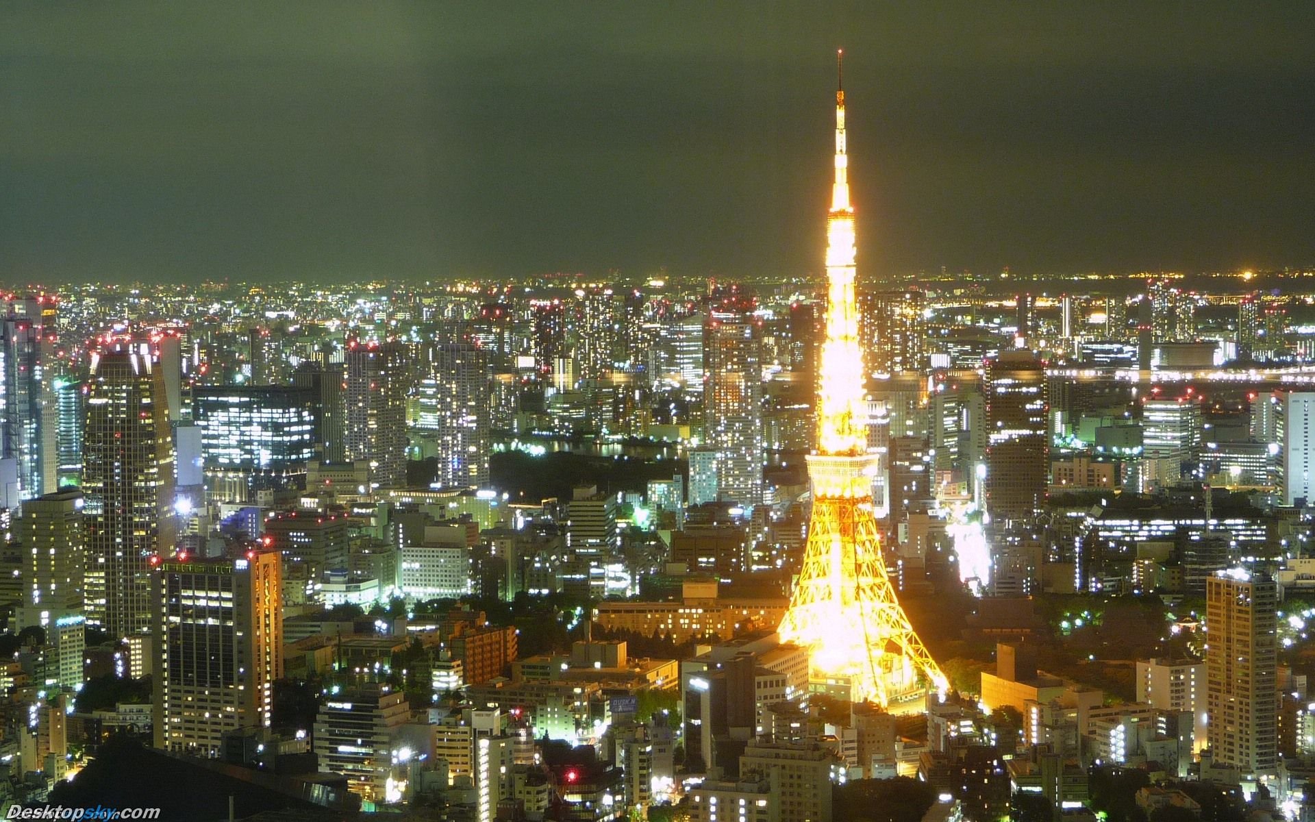 东京塔,风景,风光,美景,旅游,儿童桌面专用