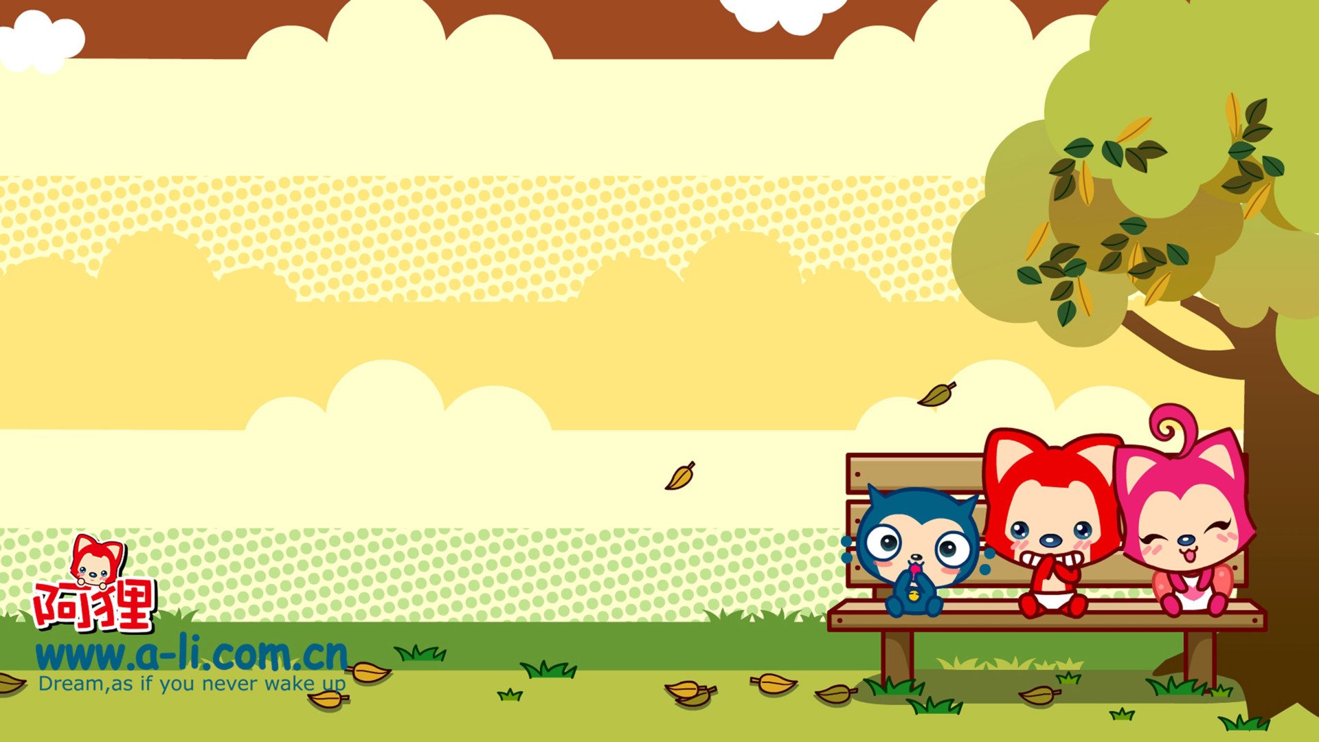 动漫,阿狸,ali,插画,原创,浪漫,儿童桌面专用