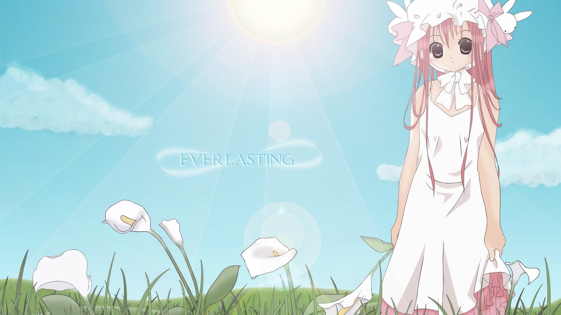 动漫,动漫少女,插画,迷糊天使,儿童桌面专用