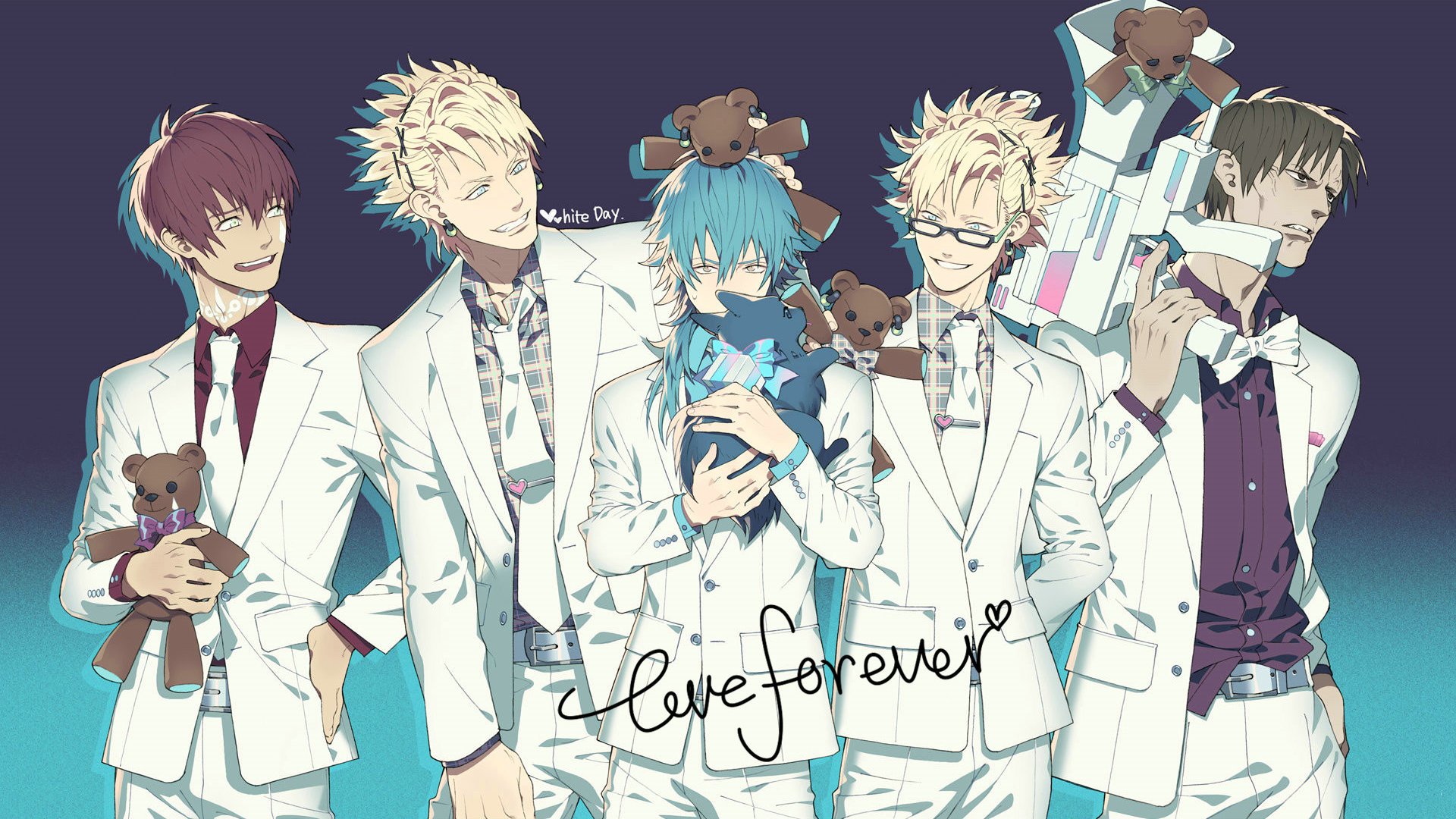 爱情美图,浪漫手绘,情人节,2月14日