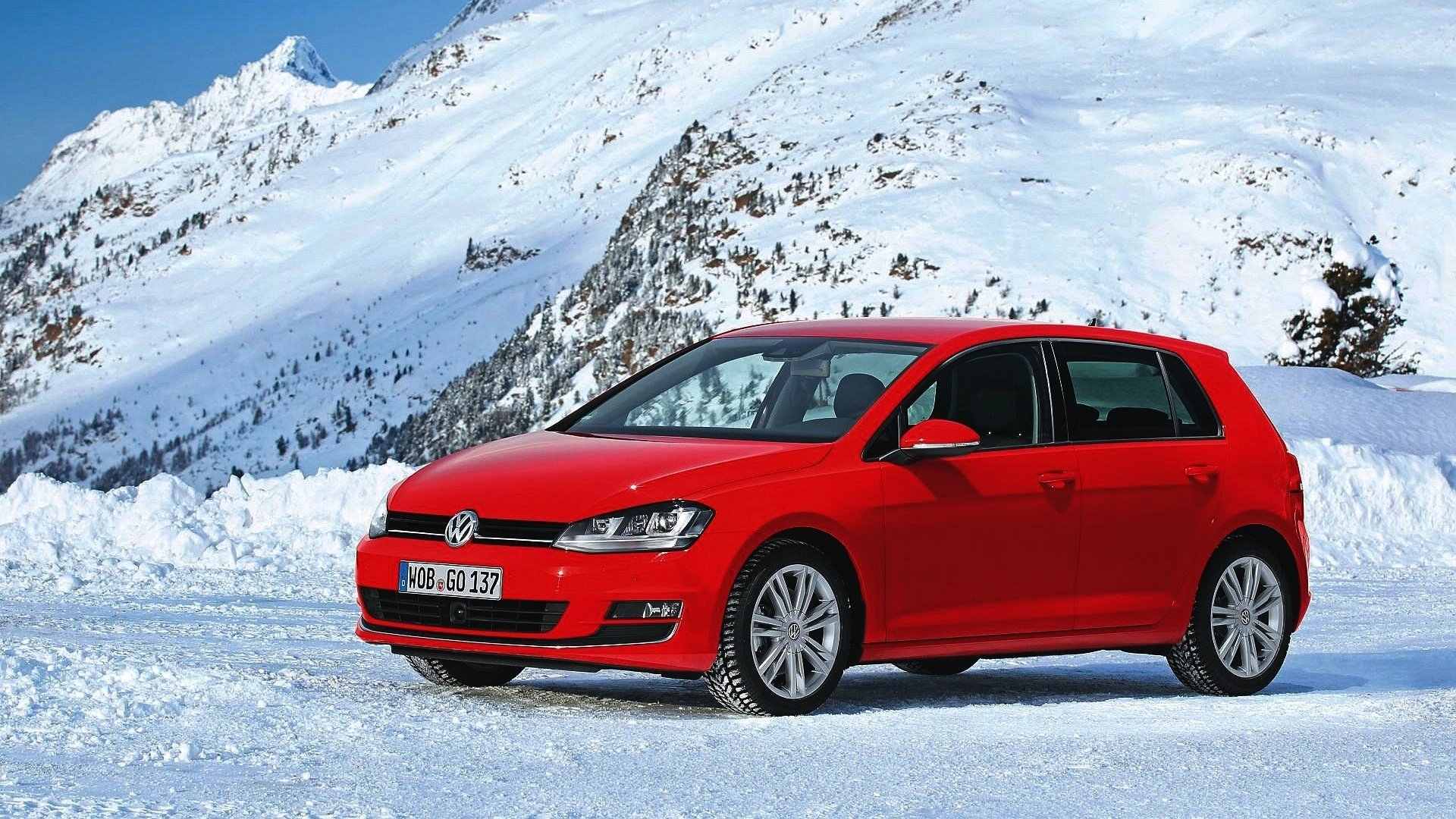 汽车,轿车,大众,高尔夫,红色,儿童桌面专用