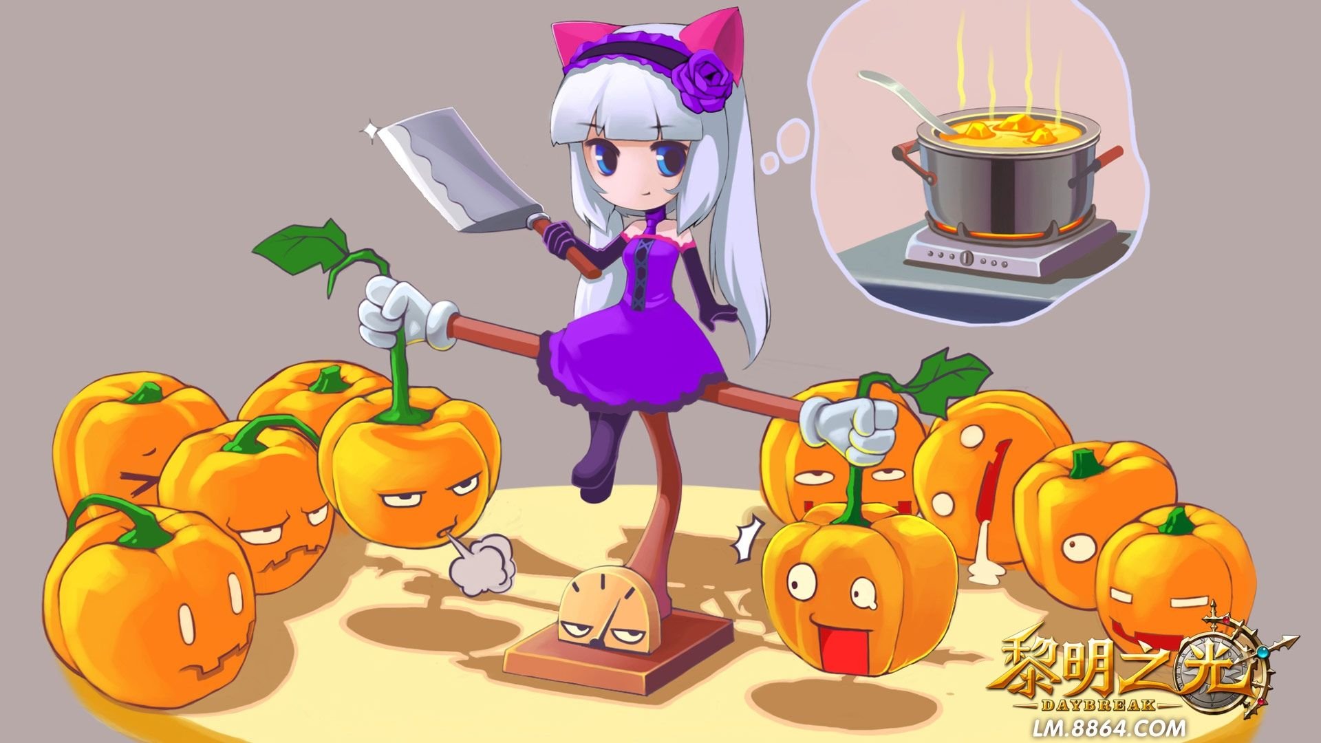 游戏,插画,Q版,萌版,黎明之光,可爱