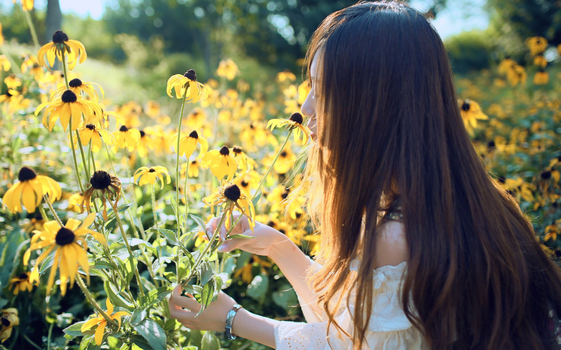 小清新,温馨一刻,女孩,2月18日,儿童桌面专用