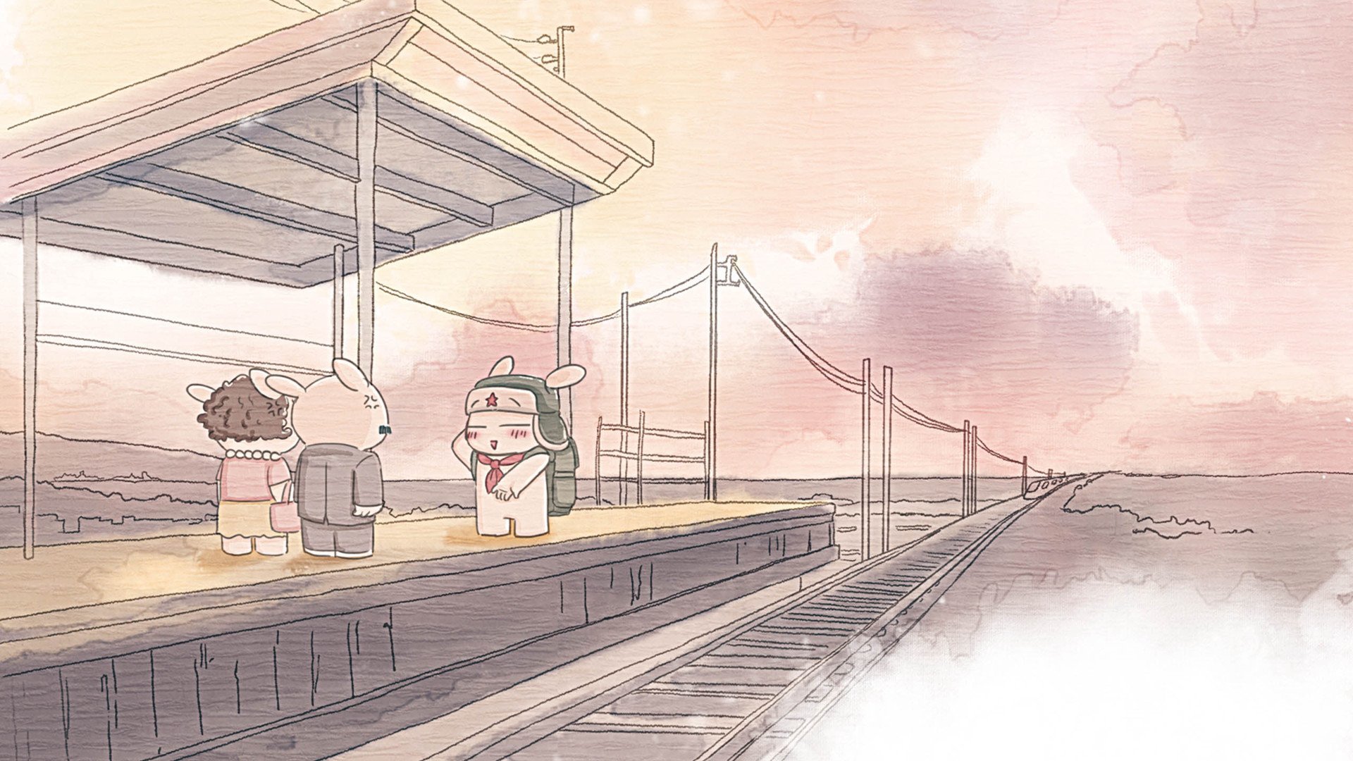 动漫,插画,手绘,米兔,360壁纸,儿童桌面专用