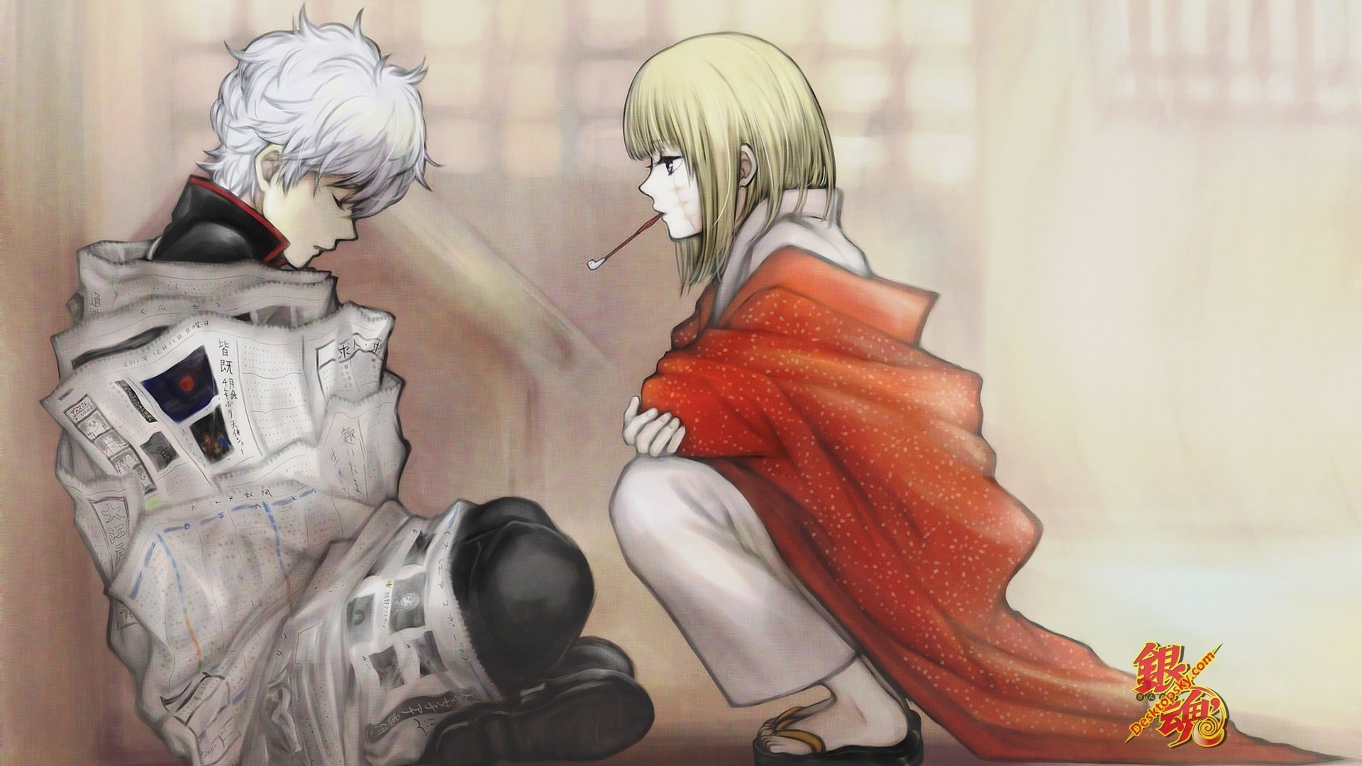 动漫,经典动漫,插画,手绘,银魂,儿童桌面专用