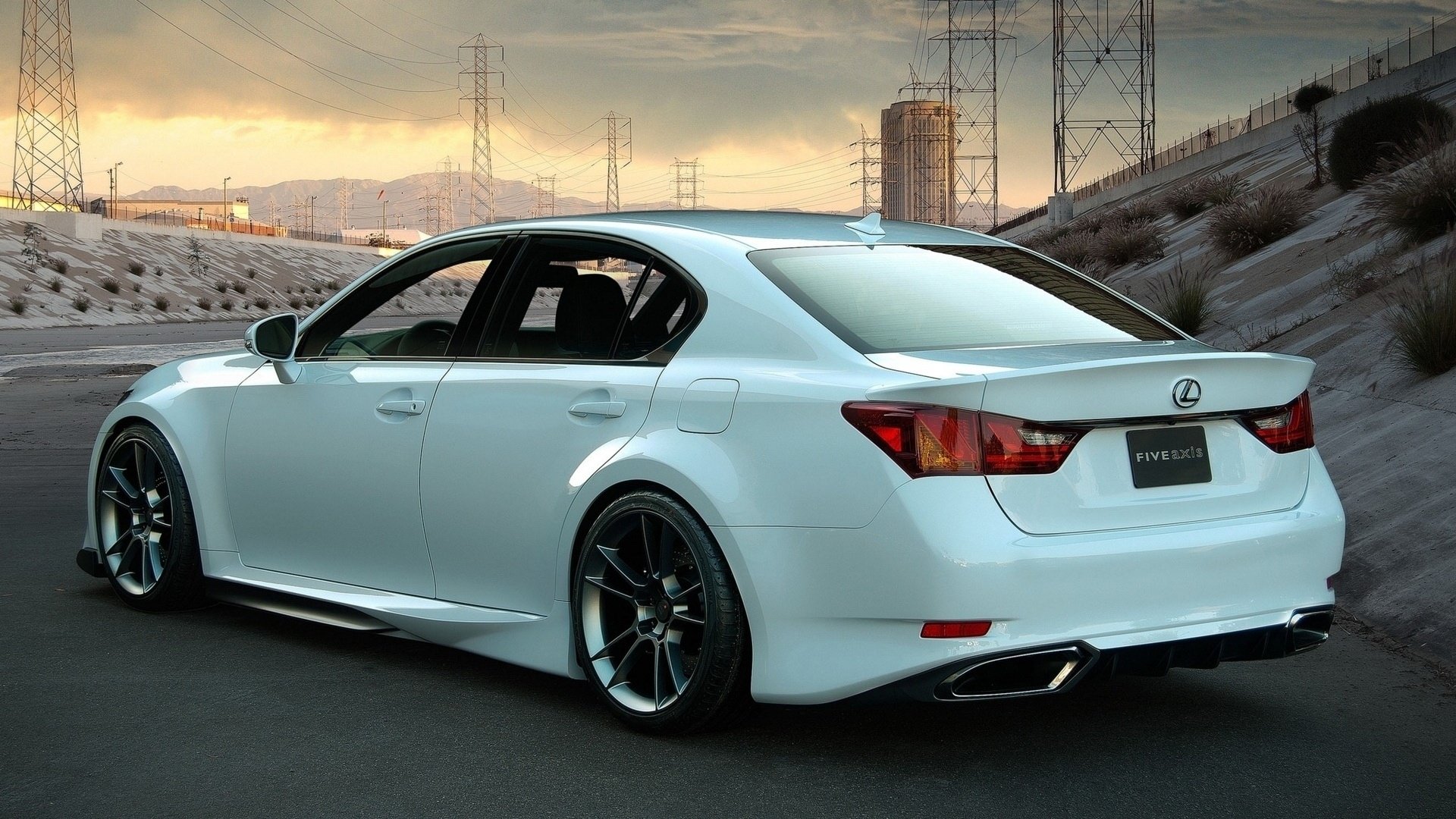 汽车,超跑,雷克萨斯,改装车,白色,儿童桌面专用