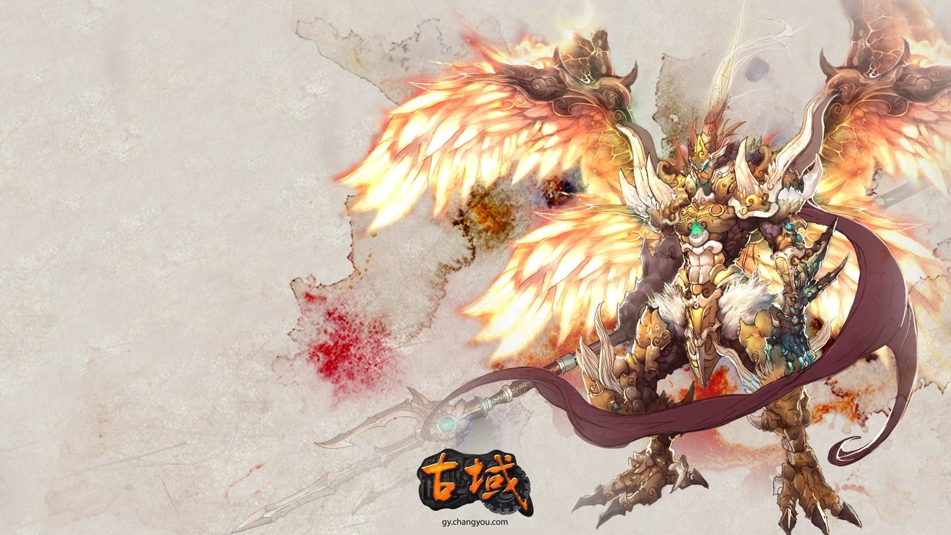 游戏,角色,插画,古域