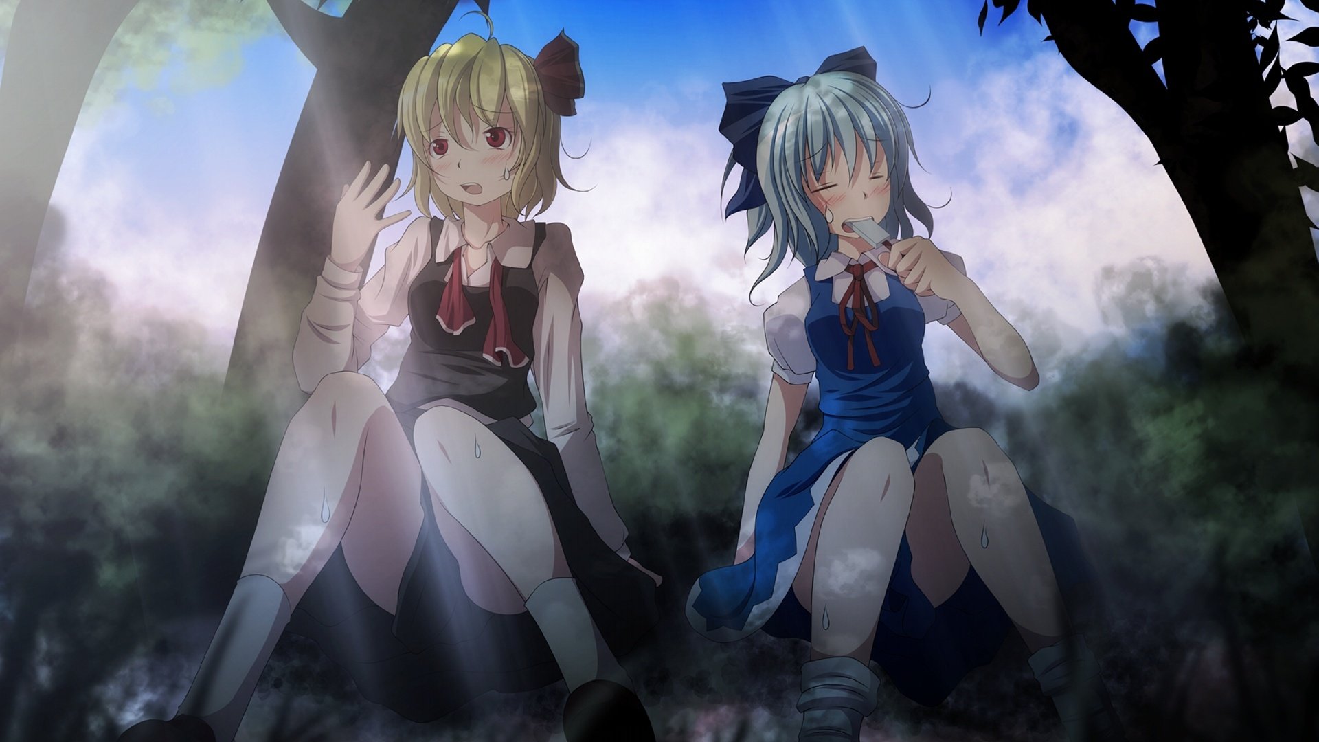 动漫,动漫少女,插画,手绘,儿童桌面专用