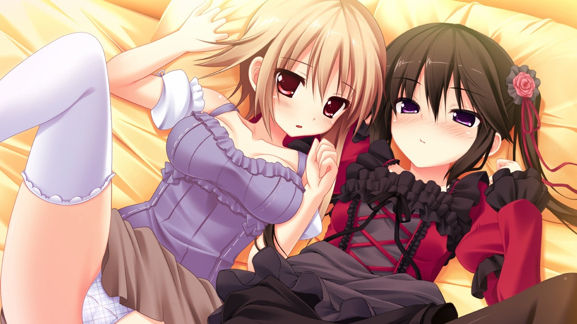 动漫,动漫少女,插画,可爱,巨乳,儿童桌面专用