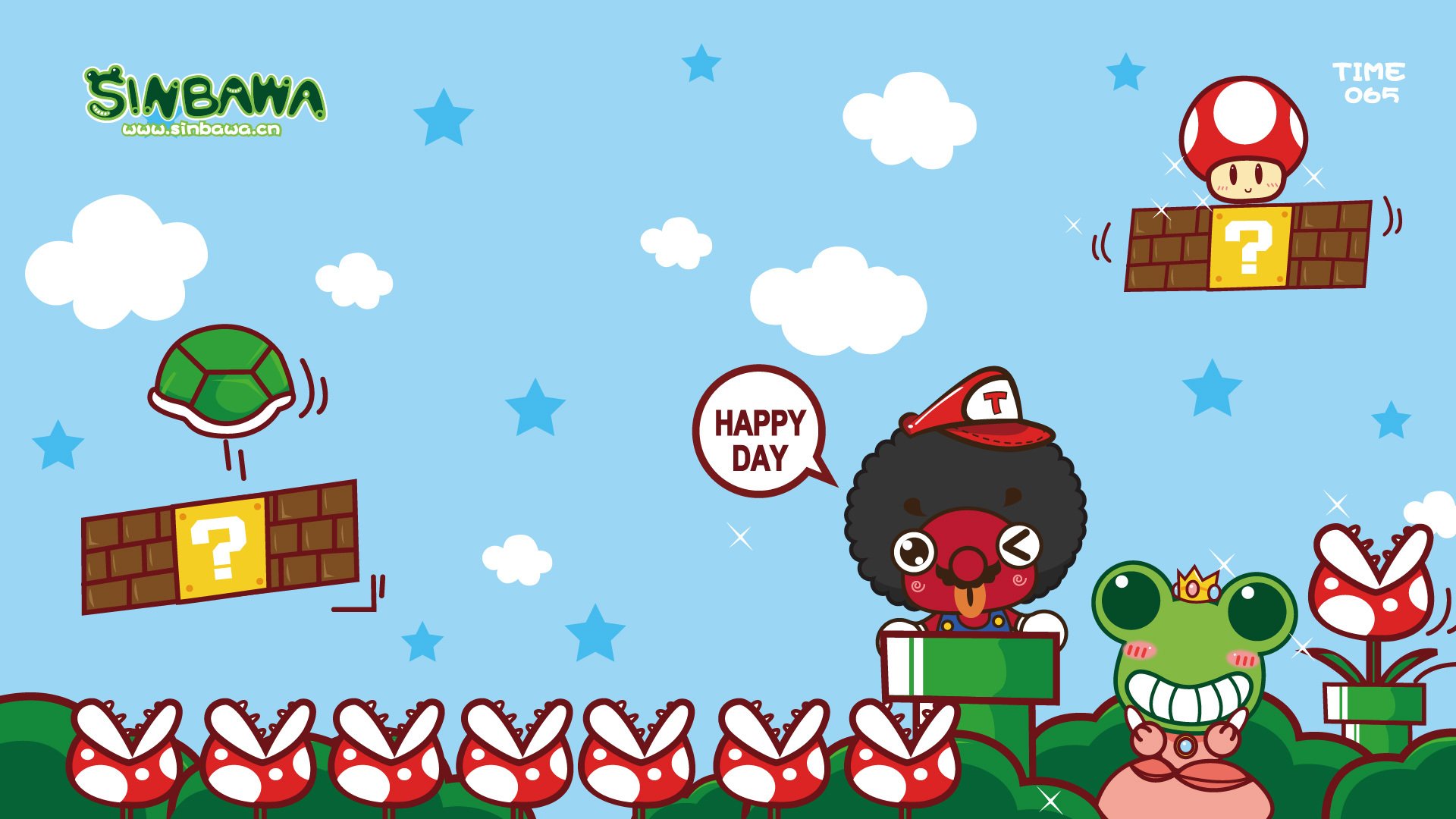 动漫,卡通,可爱,插画,士巴蛙,sinbawa,儿童桌面专用