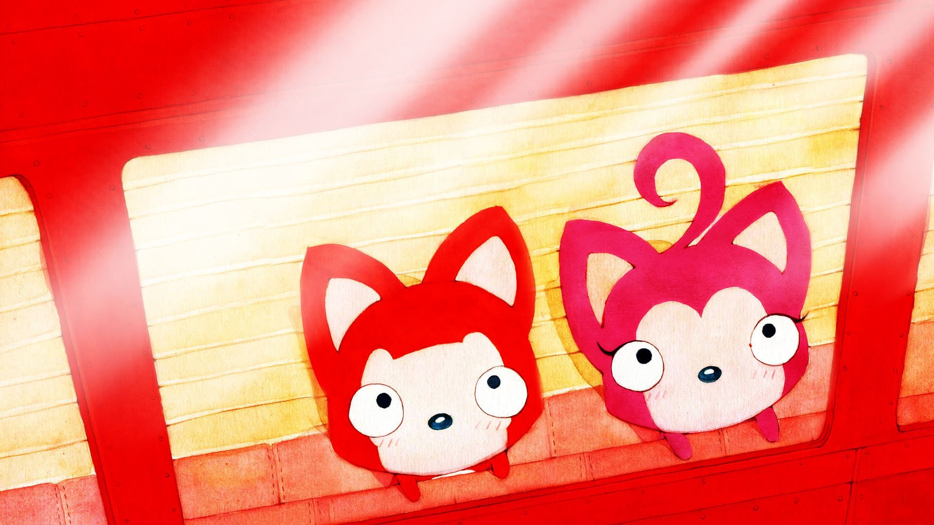 动漫,阿狸,ali,卡通,可爱,插画,手绘,浪漫,爱情,儿童桌面专用