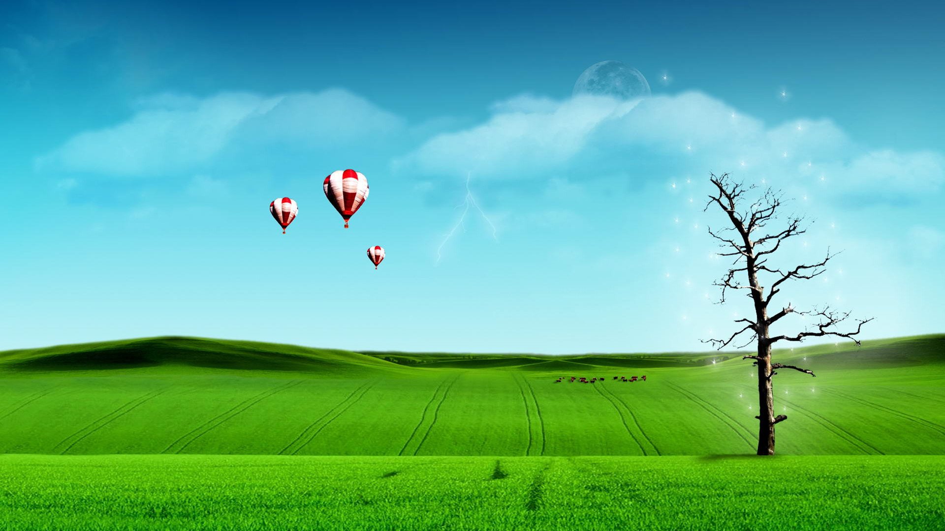 小清新,清新淡雅,树,2月16日,儿童桌面专用