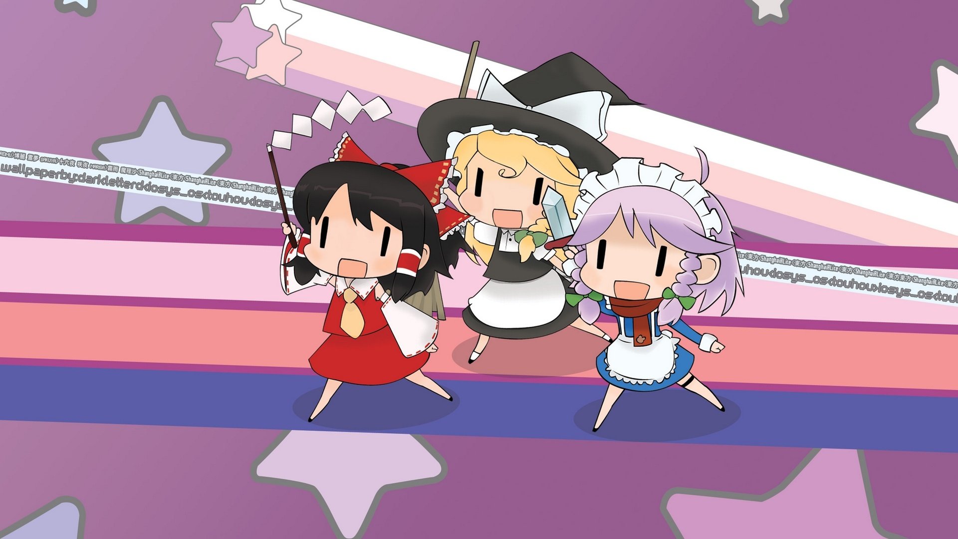 动漫,插画,Q版,东方,儿童桌面专用