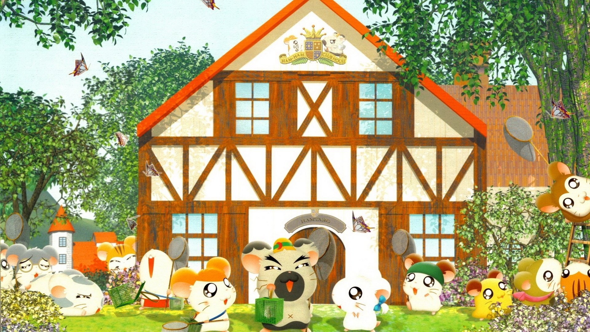 动漫,卡通,插画,哈姆太郎,儿童桌面专用