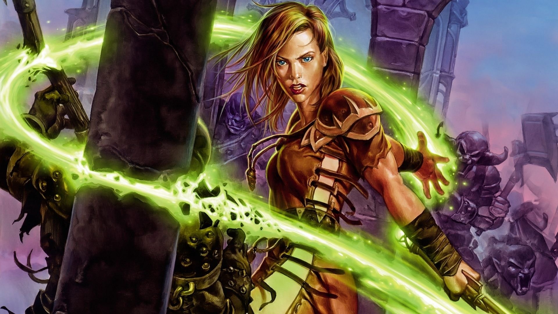 游戏,插画,CG图,血魔法