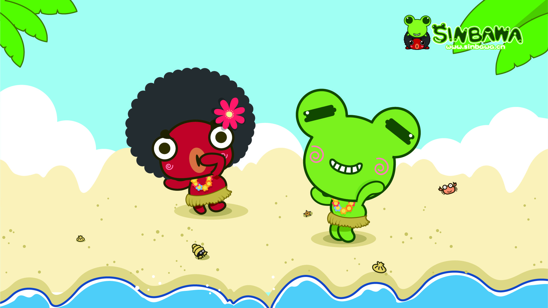 动漫,卡通,士巴蛙,可爱,插画,sinbawa,儿童桌面专用