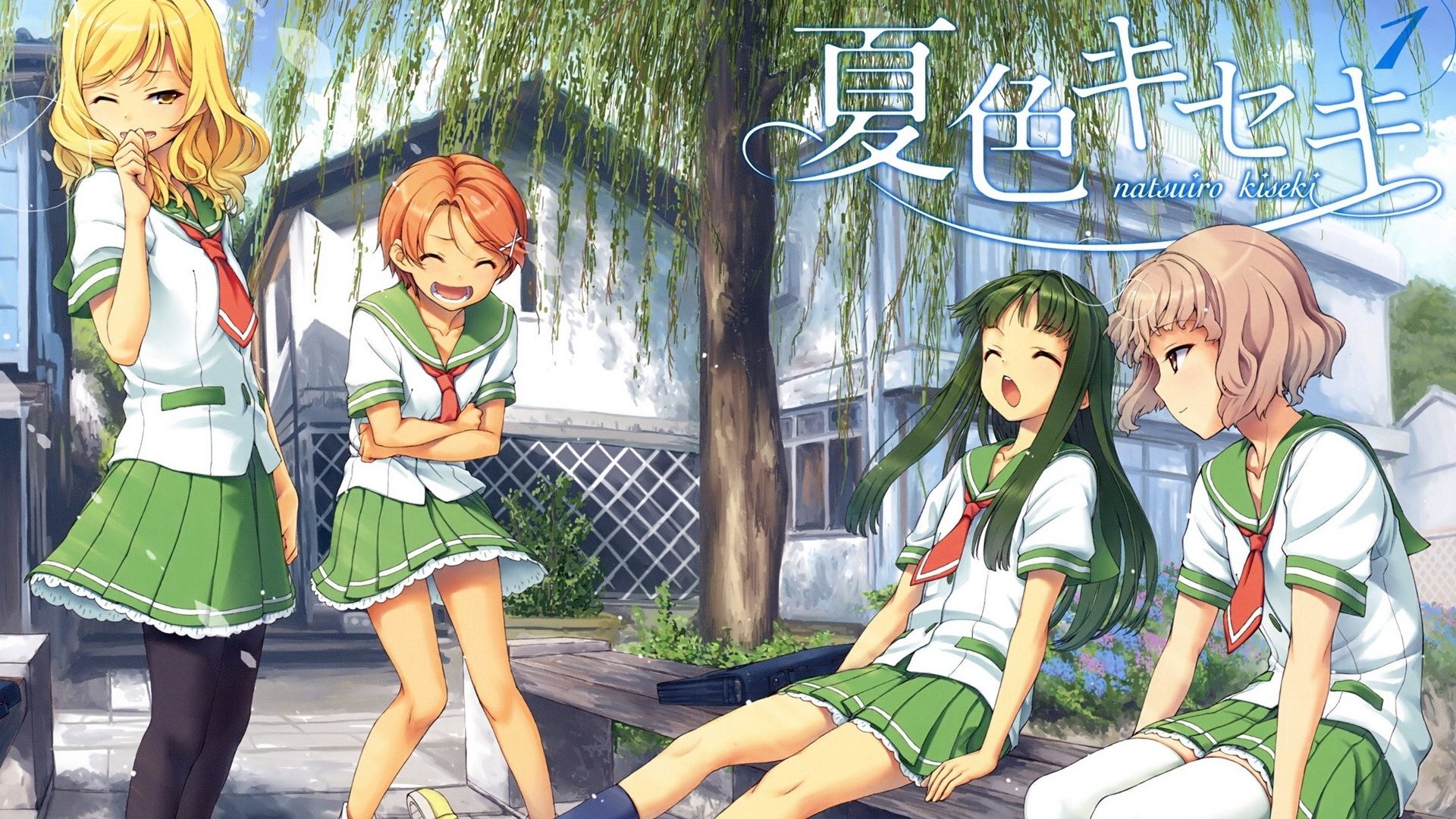 动漫,动漫少女,可爱,夏色奇迹,儿童桌面专用