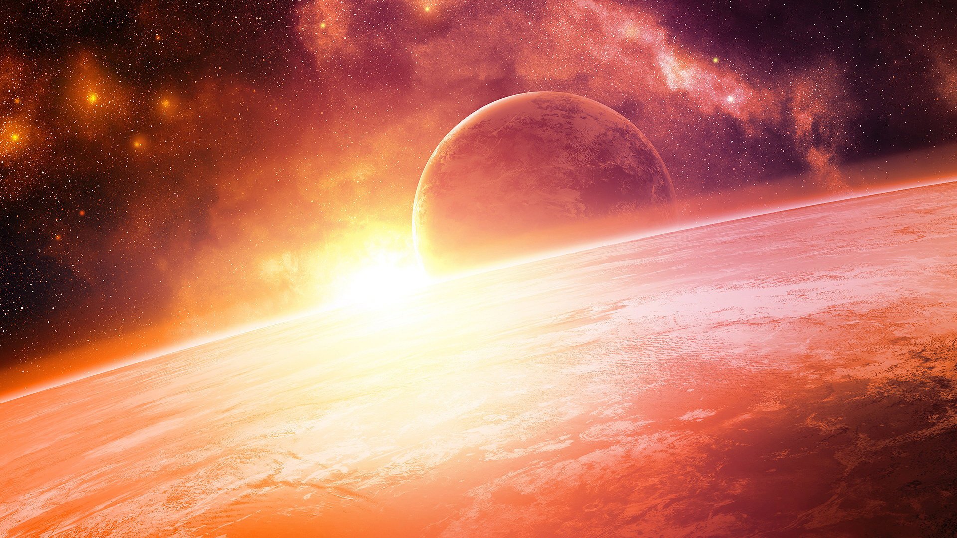 炫酷,星空,宇宙,2月20日,儿童桌面专用