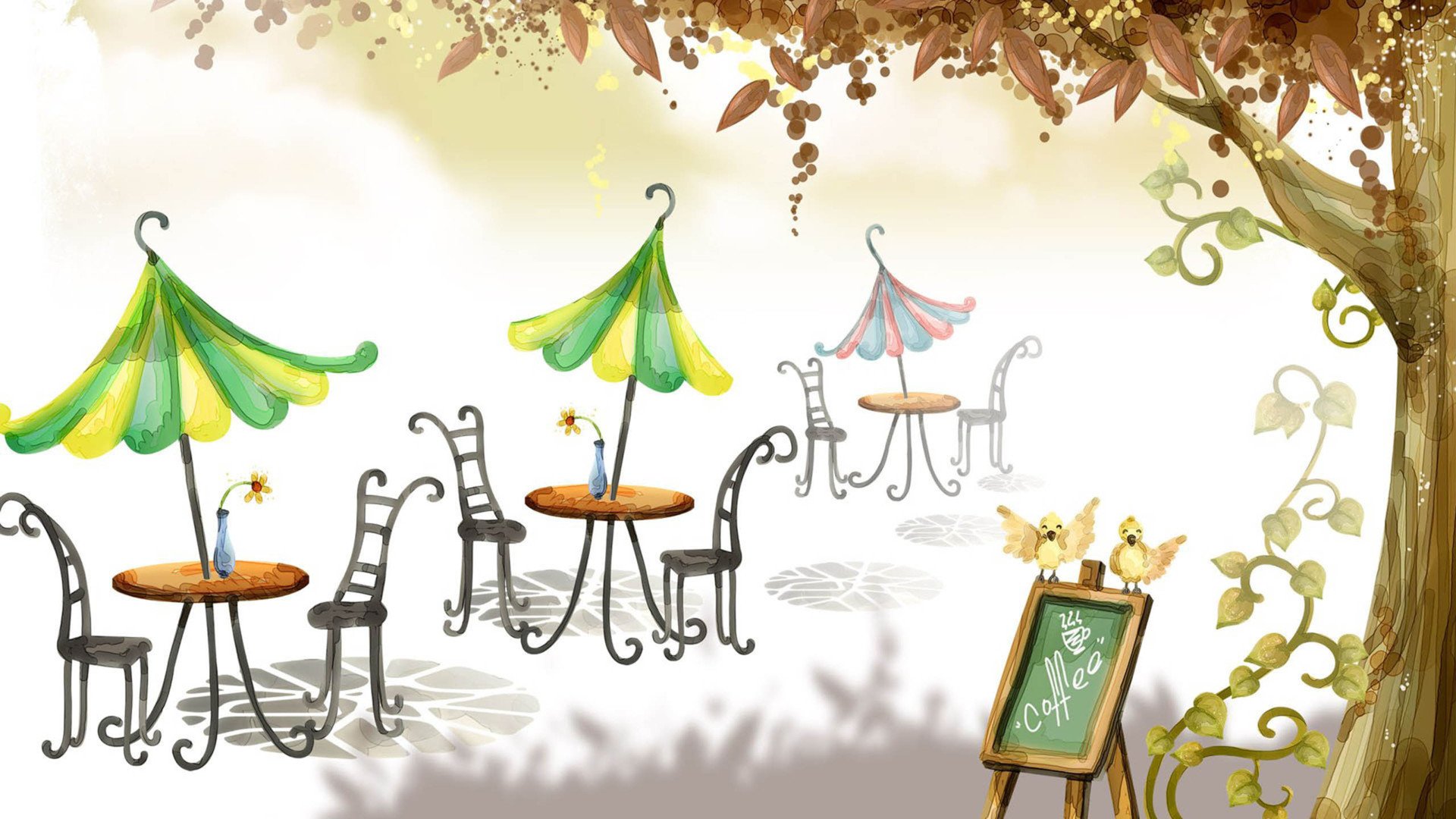 小清新,舒缓压力,手绘,2月26日,儿童桌面专用