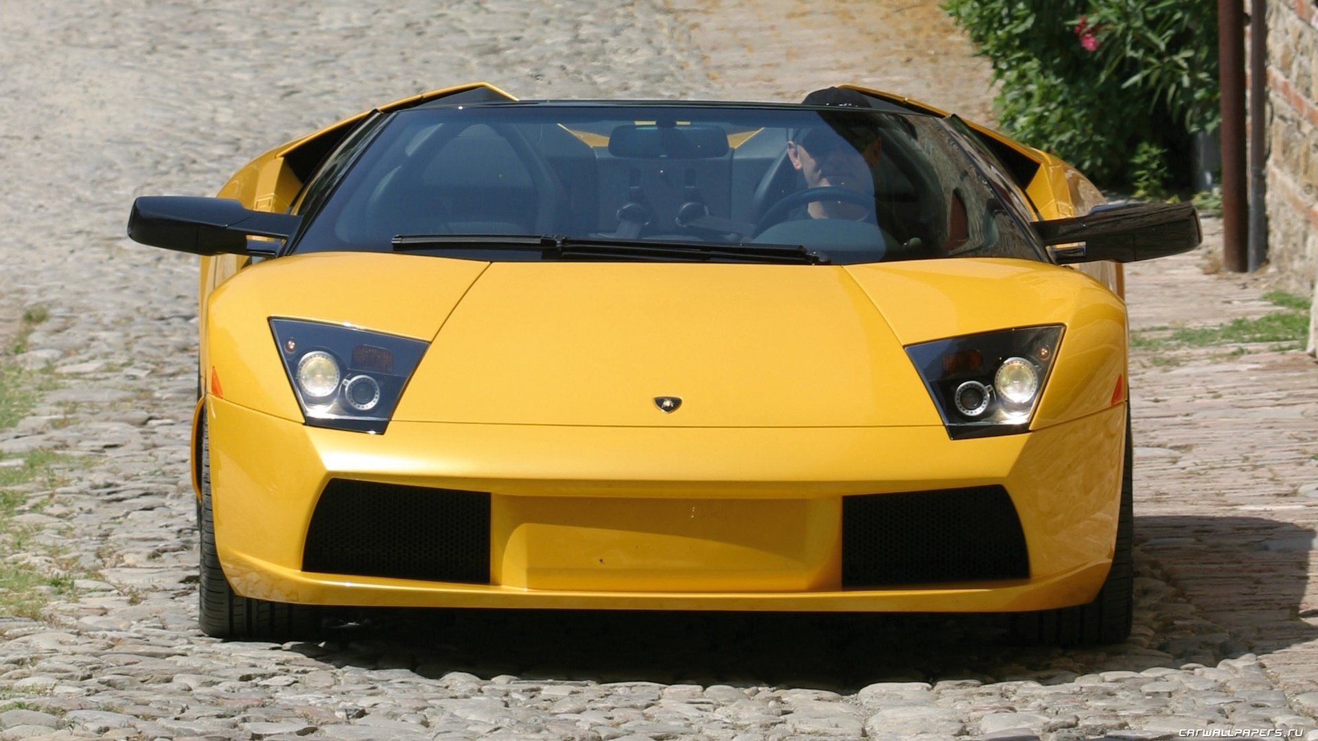 汽车,超跑,兰博基尼,黄色,盖拉多,敞篷版,儿童桌面专用