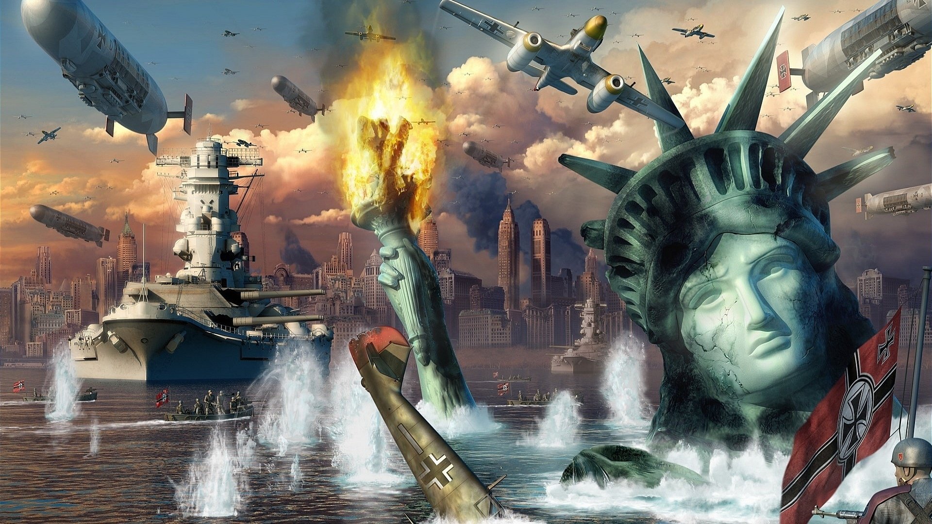 游戏,战争游戏,Cg图,转折点