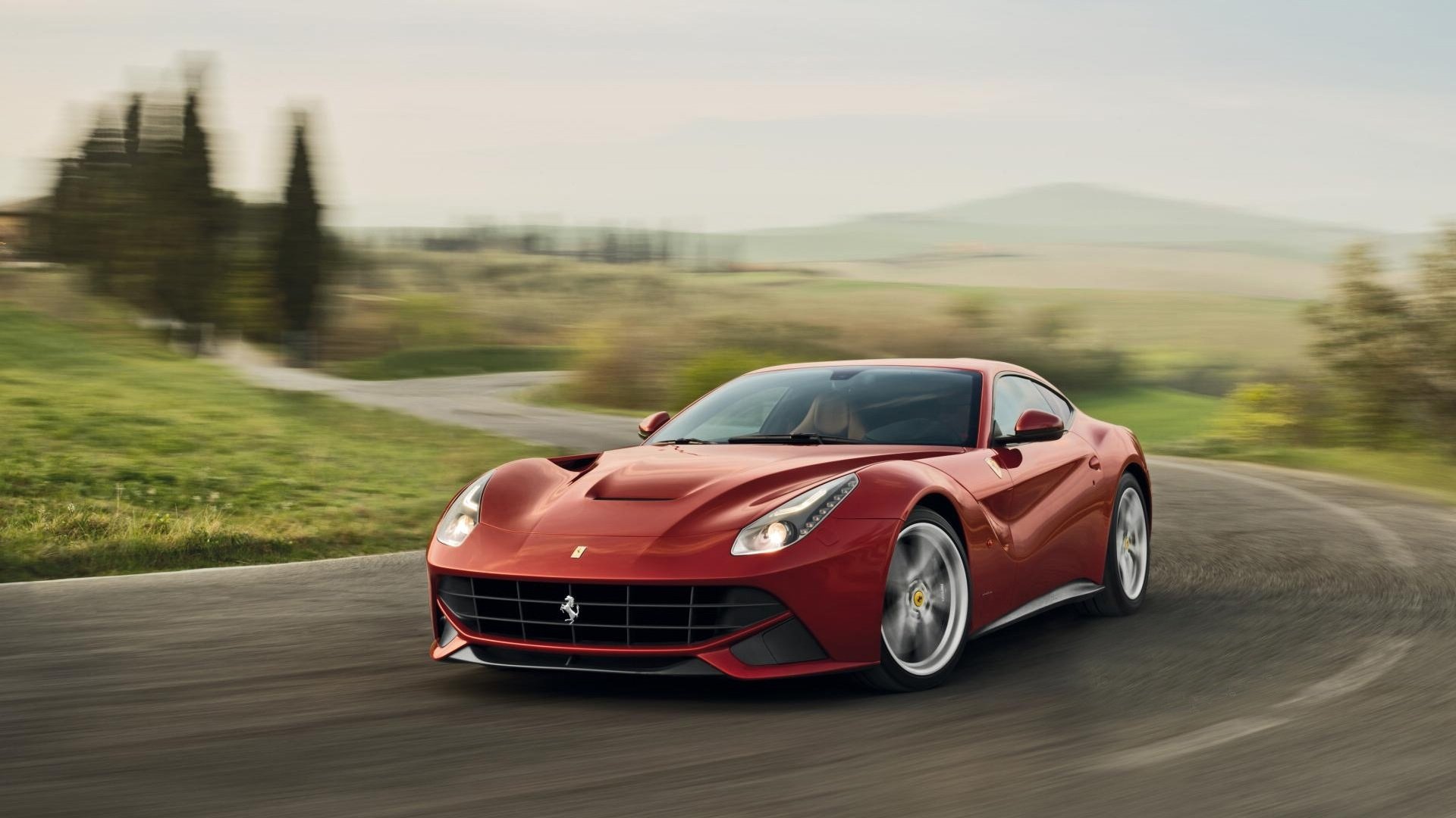 汽车,超跑,法拉利,红色,F12,儿童桌面专用