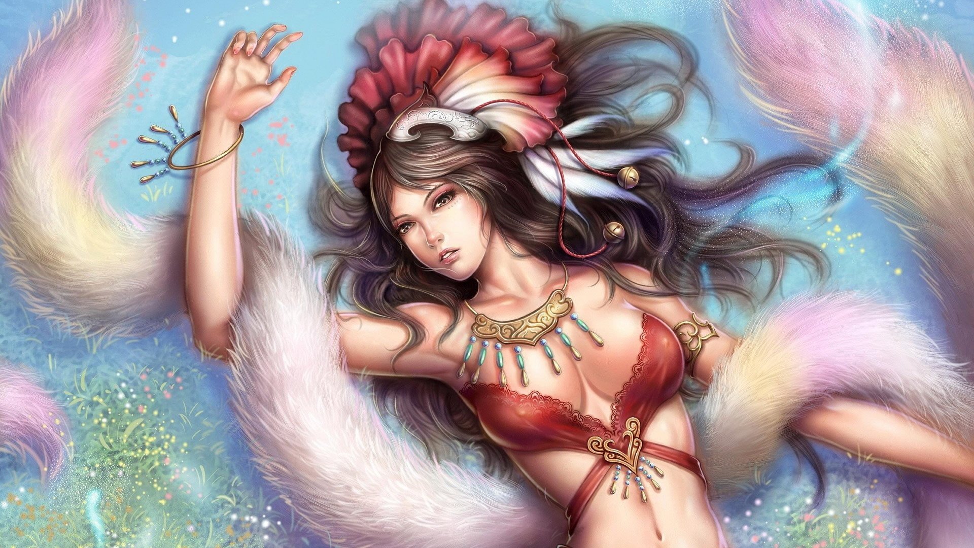 游戏,插画,游戏美女