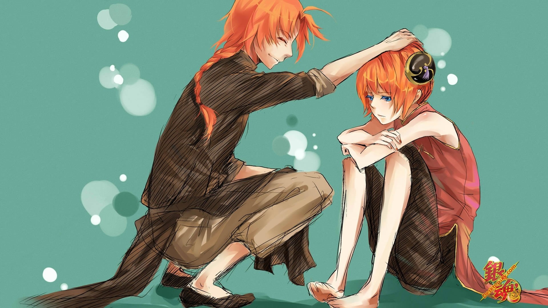 动漫,经典动漫,插画,手绘,银魂,儿童桌面专用