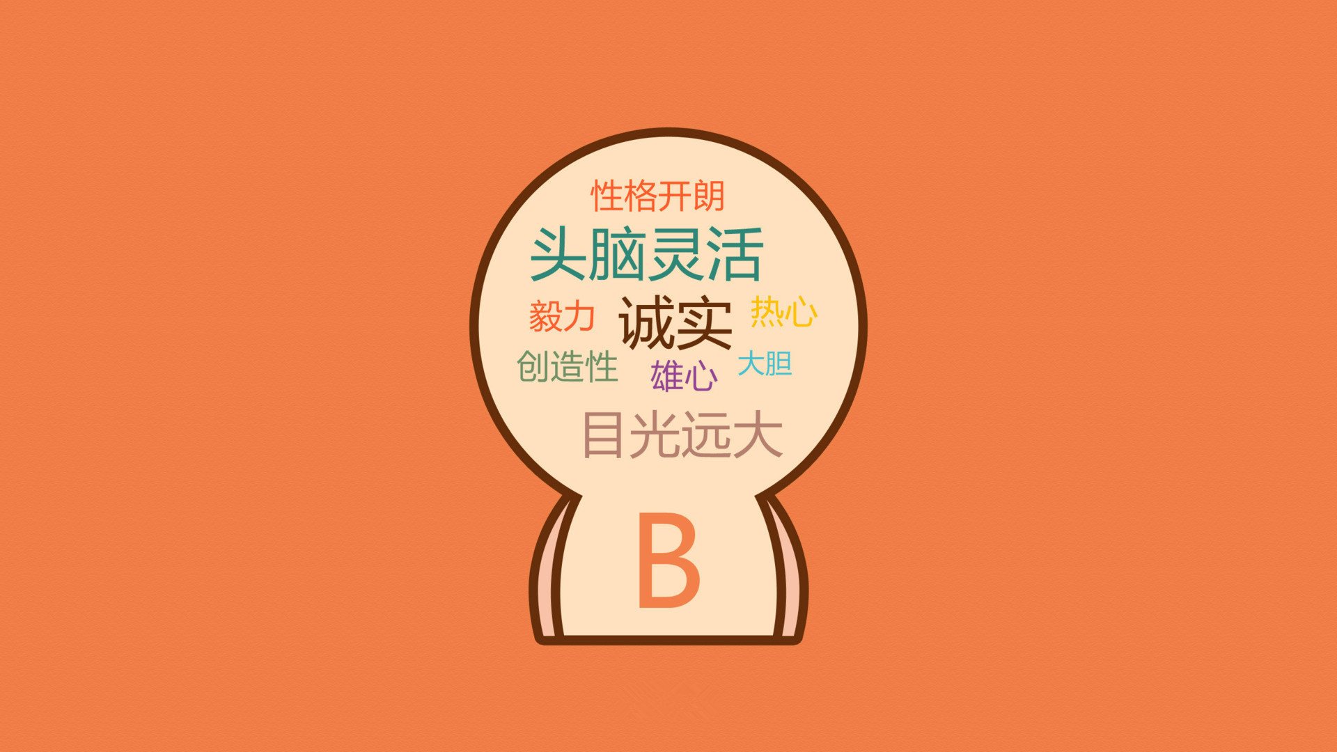 炫酷,设计,趣味,血型,2月16日,儿童桌面专用