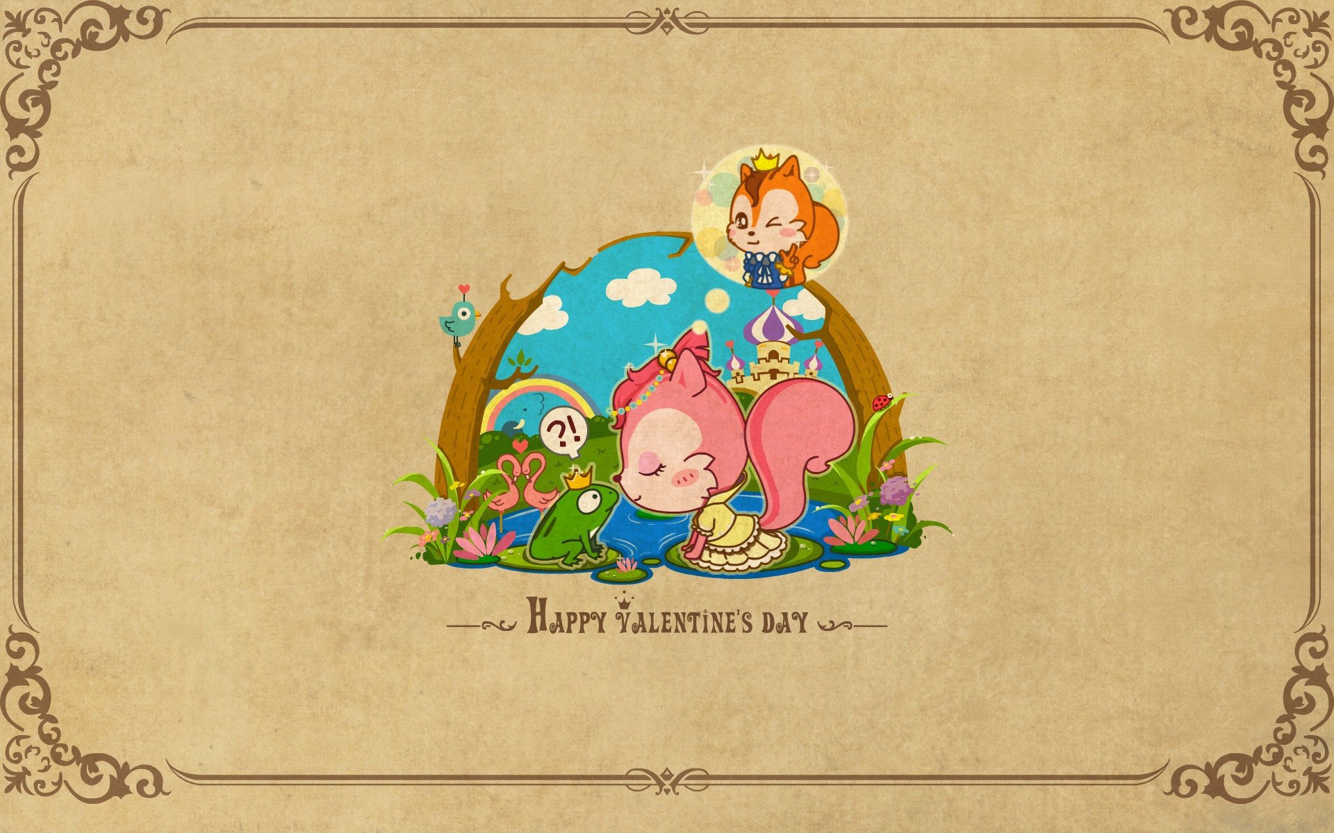 炫酷,设计,手绘,简约,2月4日,儿童桌面专用