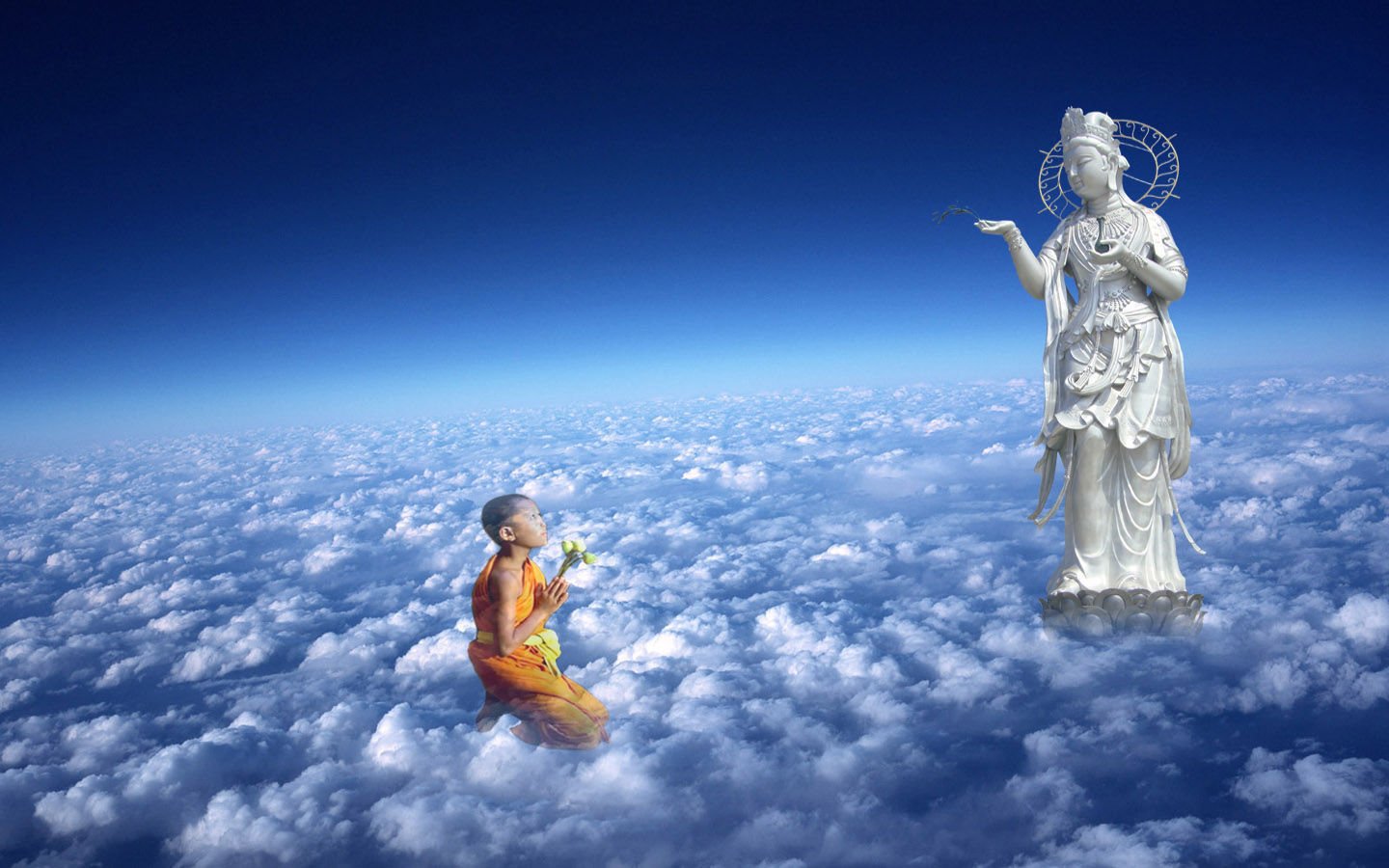 炫酷,设计,佛教主题,2月18日