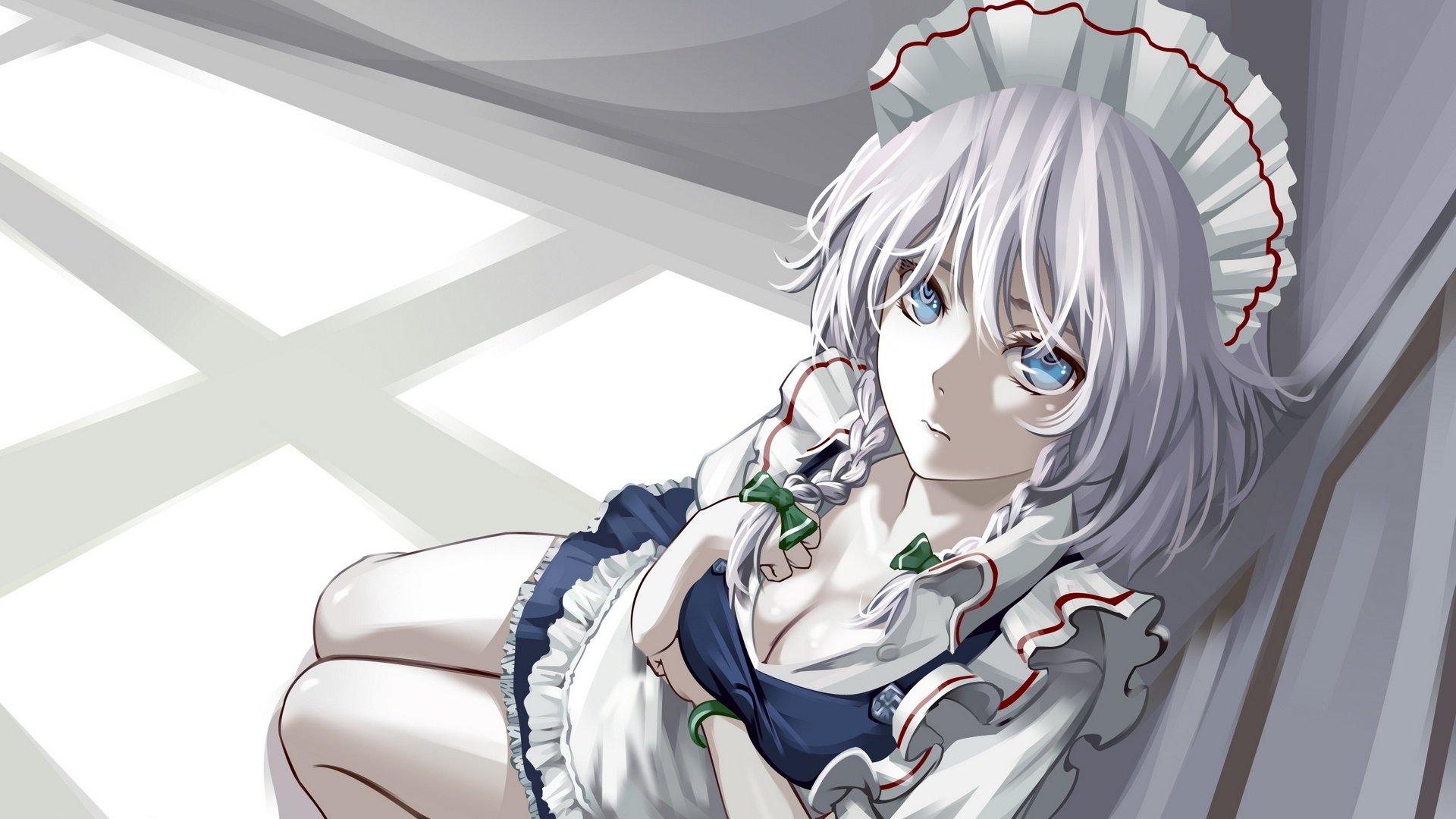 动漫,动漫少女,东方,女仆,儿童桌面专用