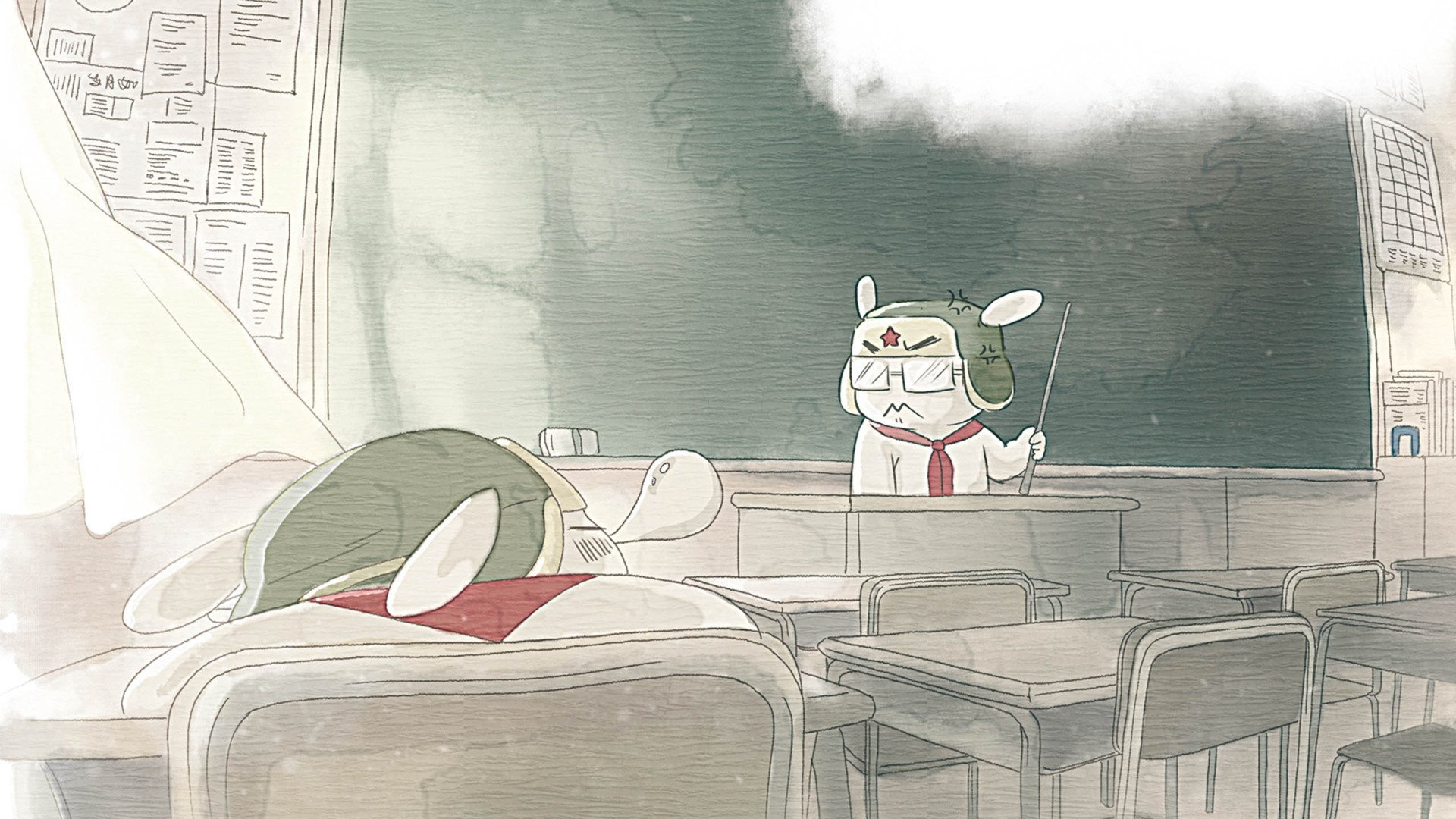 动漫,插画,手绘,米兔,儿童桌面专用