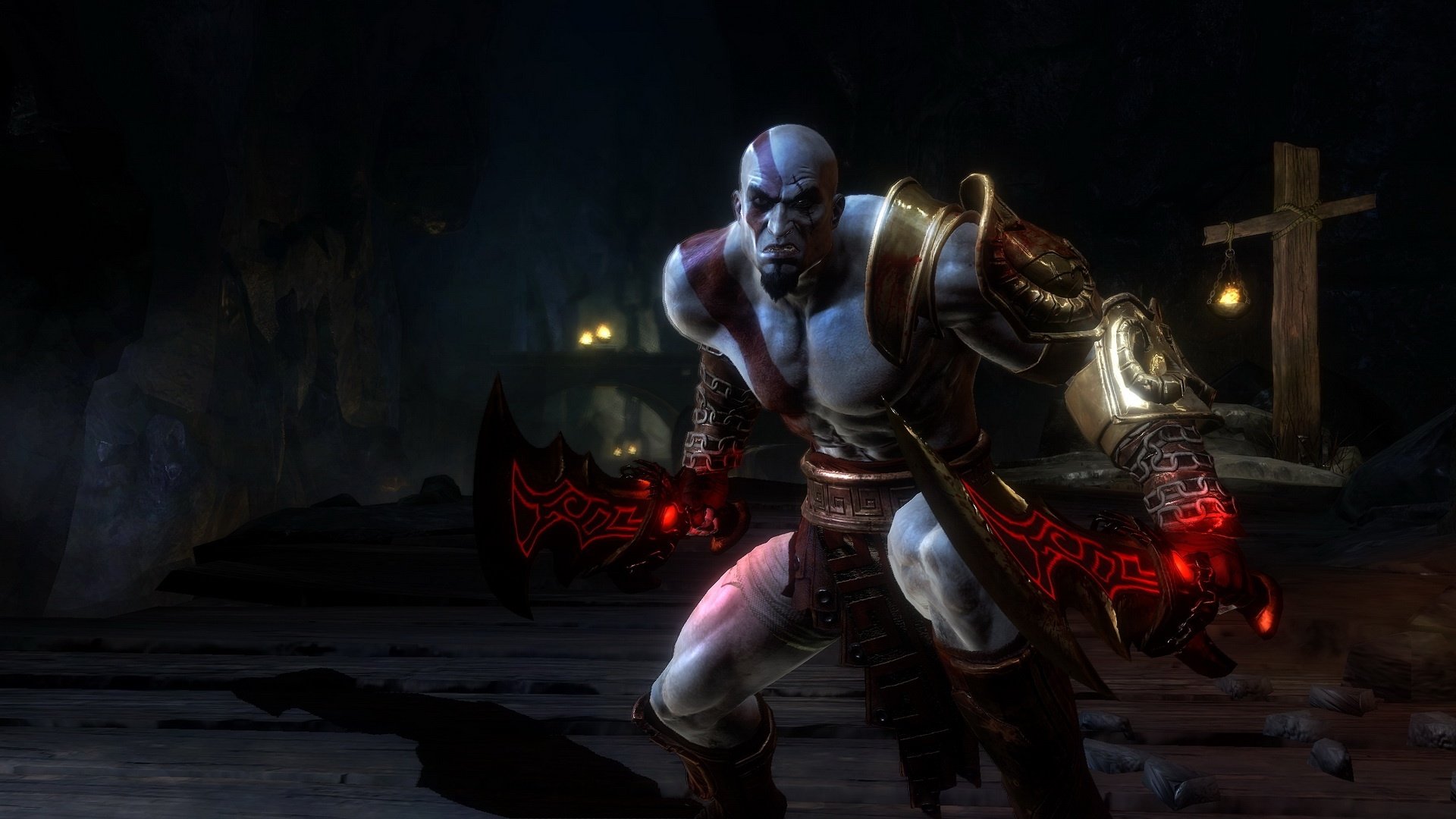 游戏,角色,插画,战神,奎爷