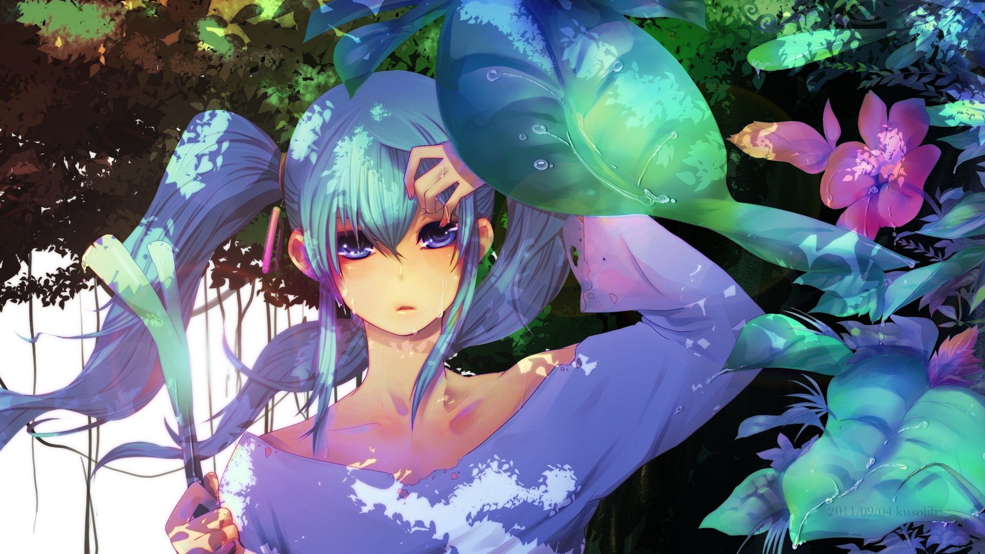 动漫,动漫少女,插画,手绘,可爱,儿童桌面专用