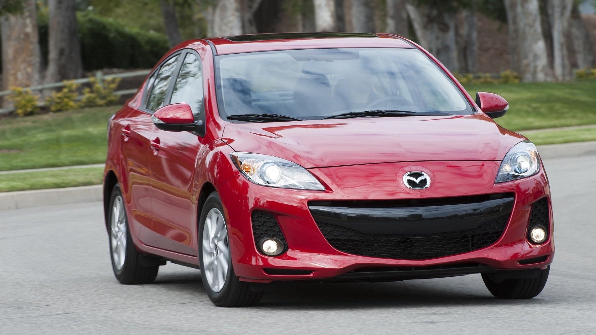 汽车,轿车,马自达,红色,儿童桌面专用