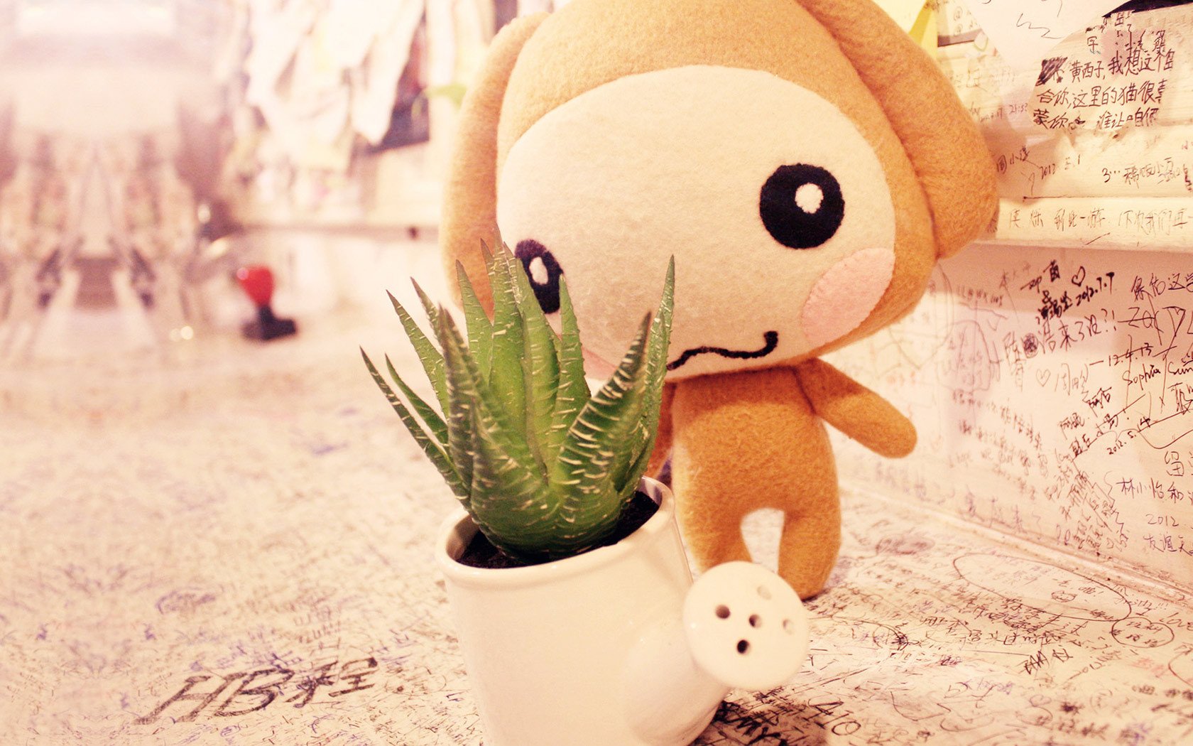 小清新,温馨一刻,2月1日,儿童桌面专用