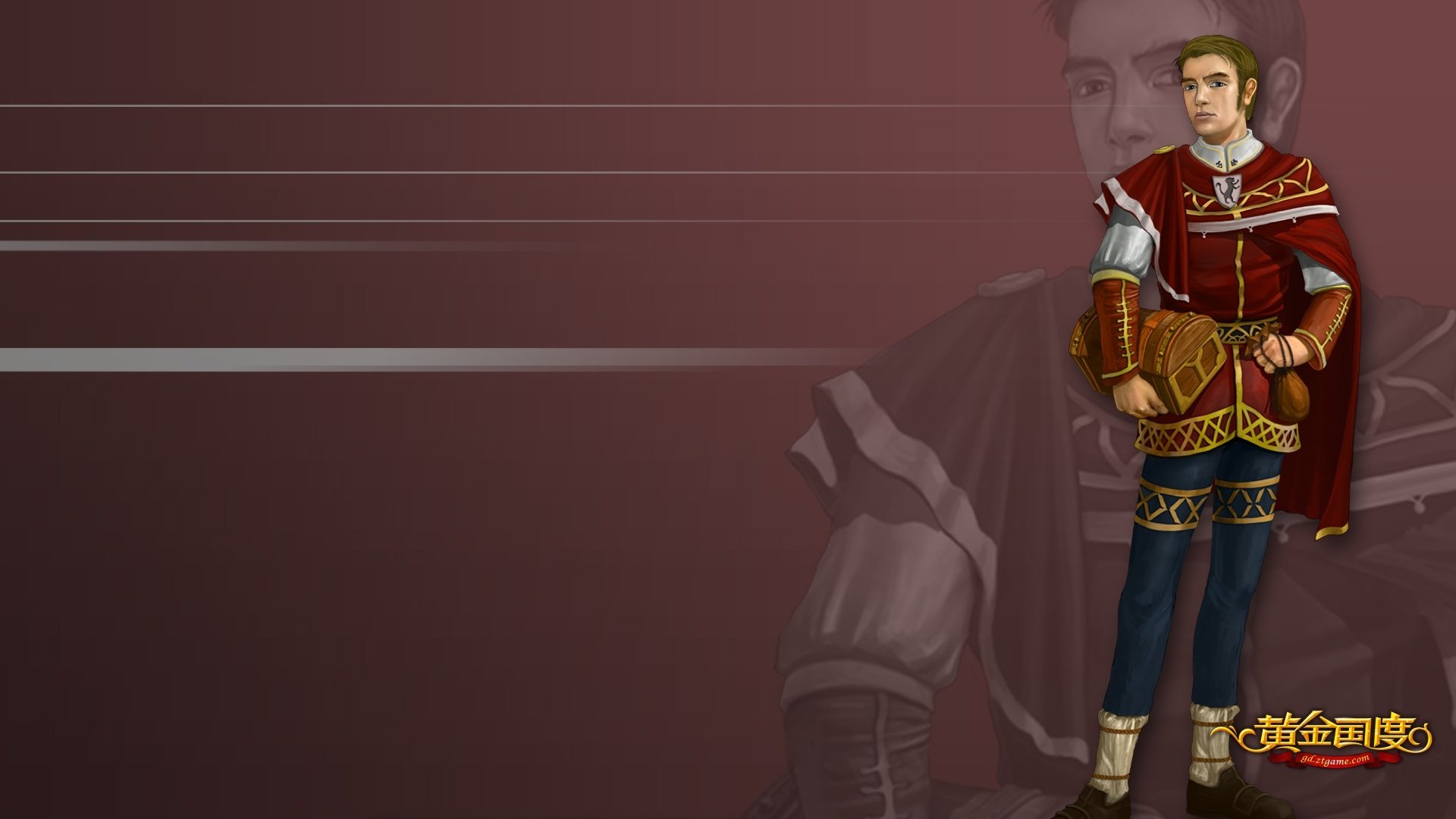 游戏,角色,插画,黄金国度