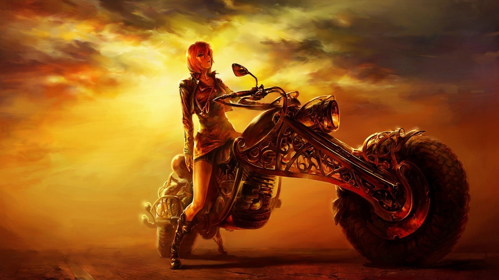 动漫,卡通,插画,手绘,动漫少女,儿童桌面专用